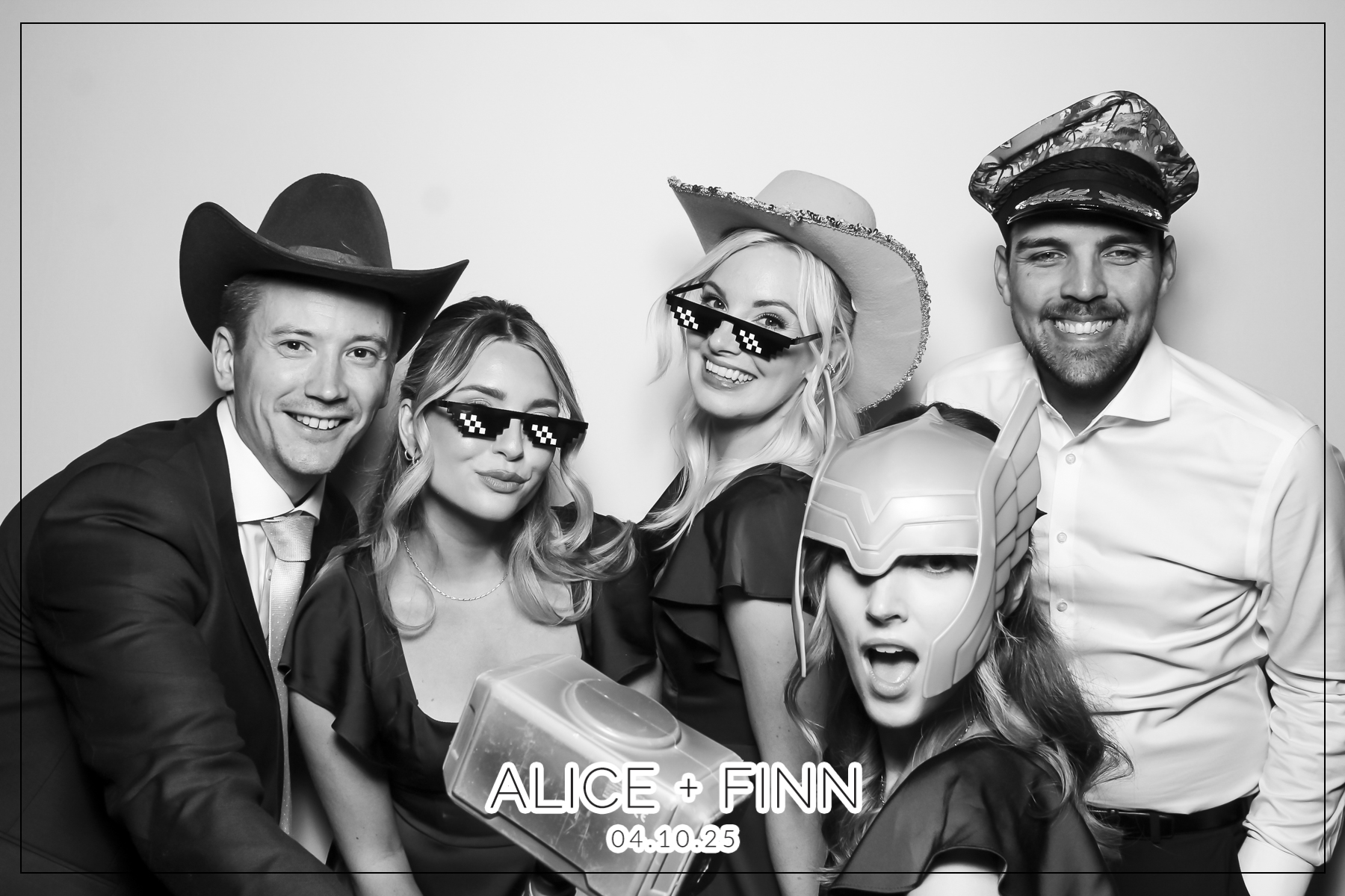 Alice & Finn Wedding | View more photos from the event at gallery.freshbooths.com/u/FreshBooths/Alice-Finn-Wedding