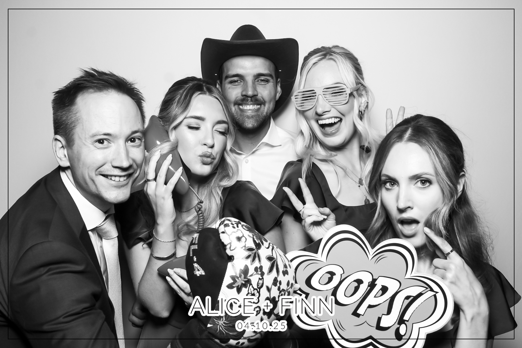 Alice & Finn Wedding | View more photos from the event at gallery.freshbooths.com/u/FreshBooths/Alice-Finn-Wedding