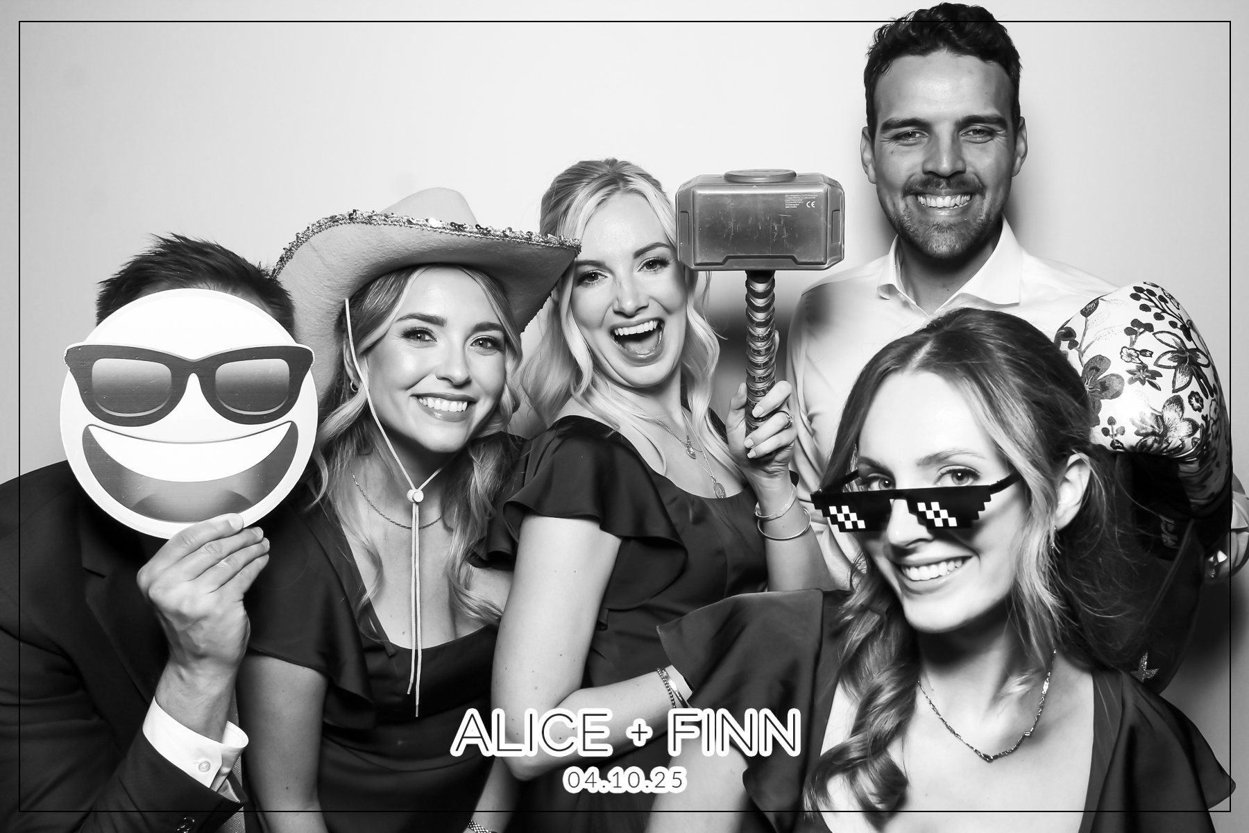 Alice & Finn Wedding | View more photos from the event at gallery.freshbooths.com/u/FreshBooths/Alice-Finn-Wedding