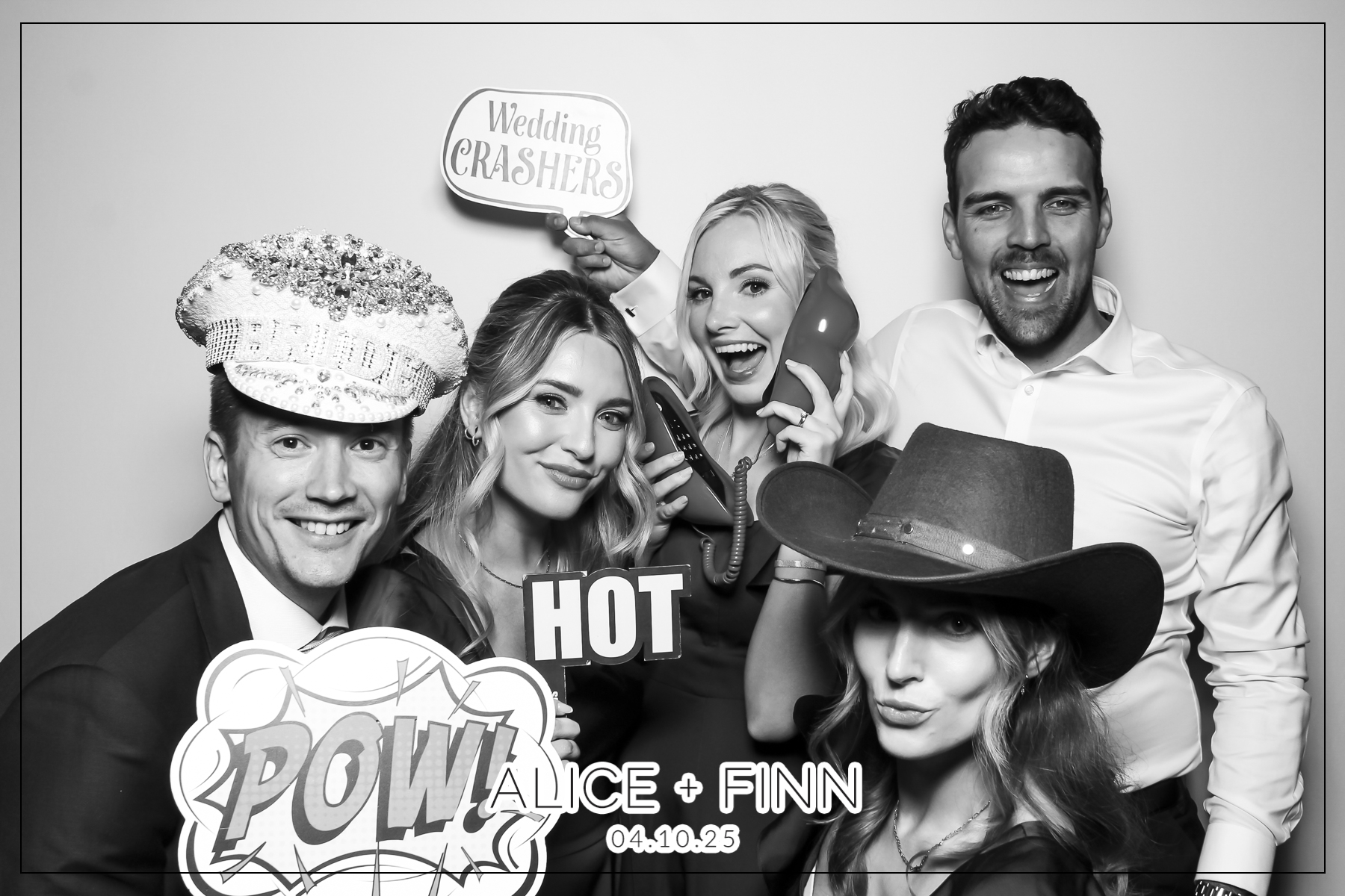 Alice & Finn Wedding | View more photos from the event at gallery.freshbooths.com/u/FreshBooths/Alice-Finn-Wedding