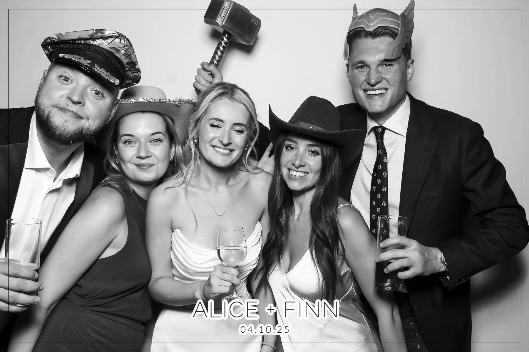 Alice & Finn Wedding | View more photos from the event at gallery.freshbooths.com/u/FreshBooths/Alice-Finn-Wedding