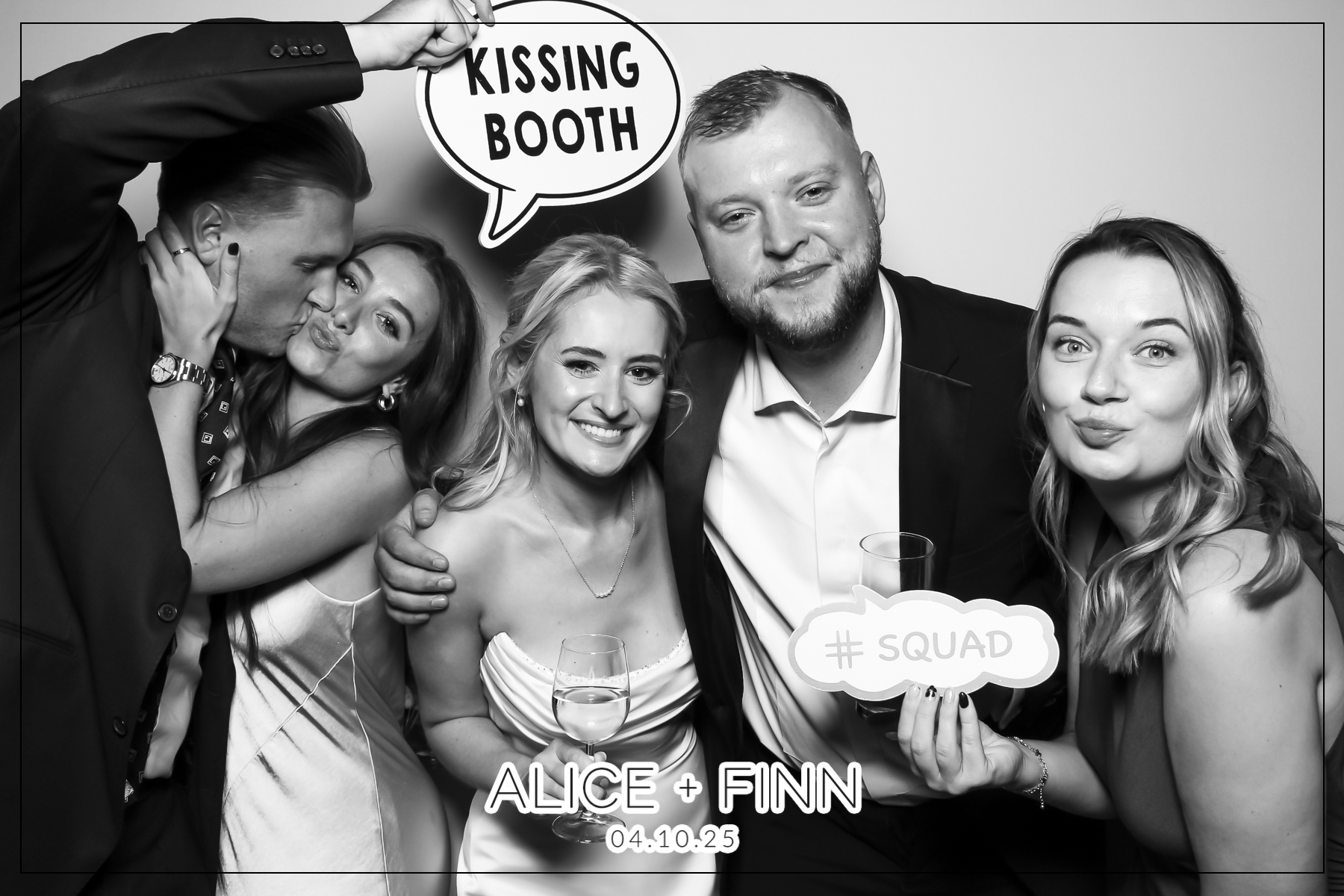 Alice & Finn Wedding | View more photos from the event at gallery.freshbooths.com/u/FreshBooths/Alice-Finn-Wedding