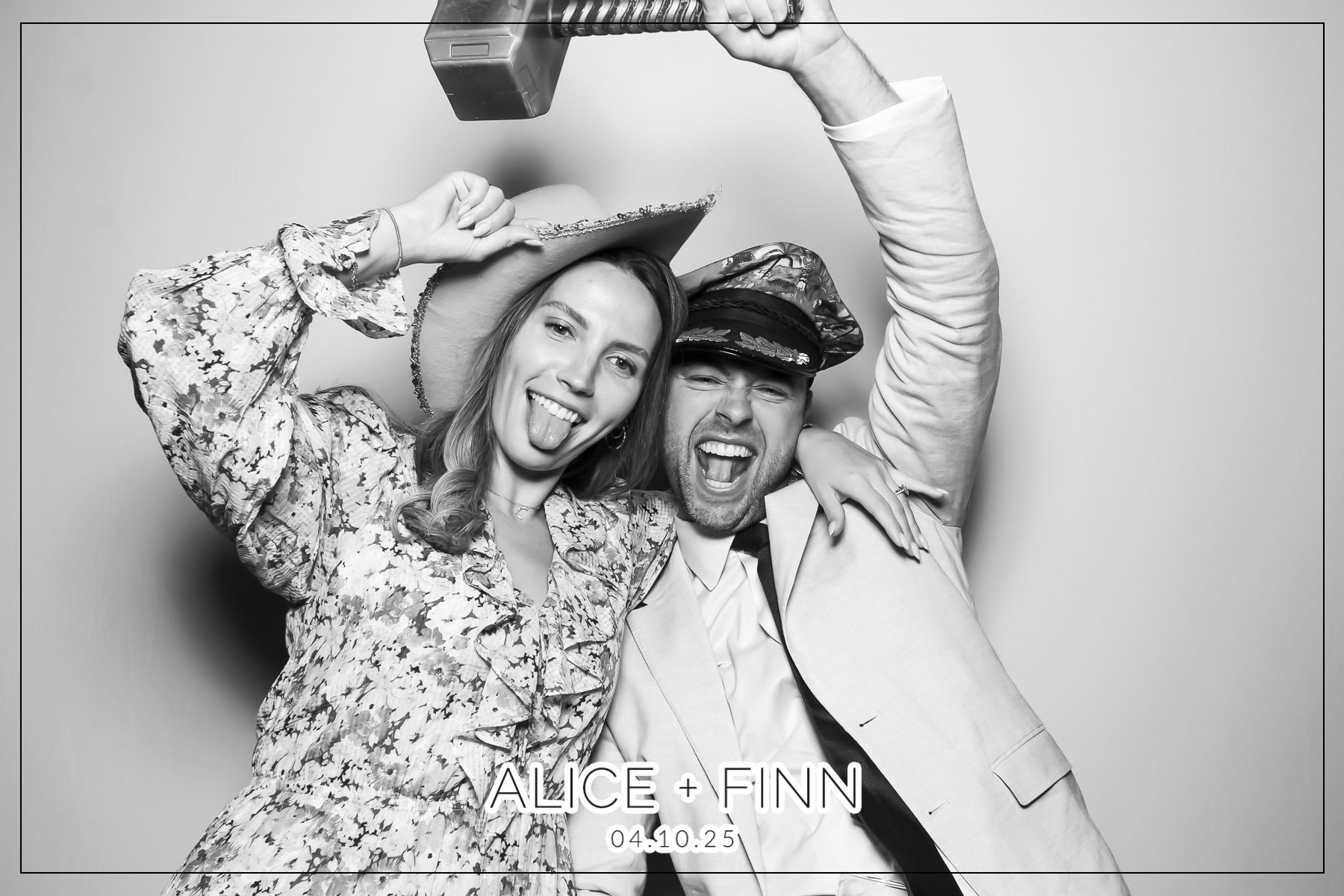 Alice & Finn Wedding | View more photos from the event at gallery.freshbooths.com/u/FreshBooths/Alice-Finn-Wedding
