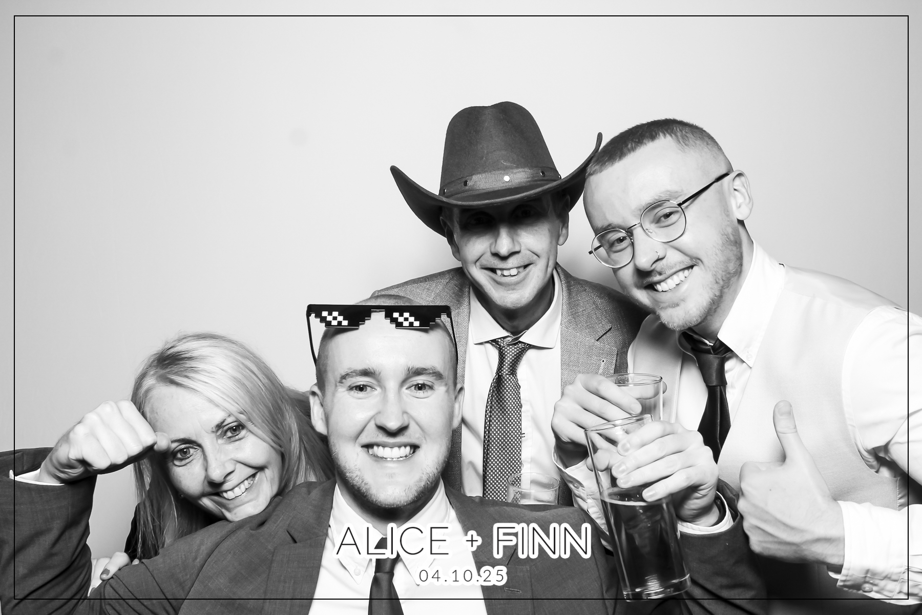 Alice & Finn Wedding | View more photos from the event at gallery.freshbooths.com/u/FreshBooths/Alice-Finn-Wedding