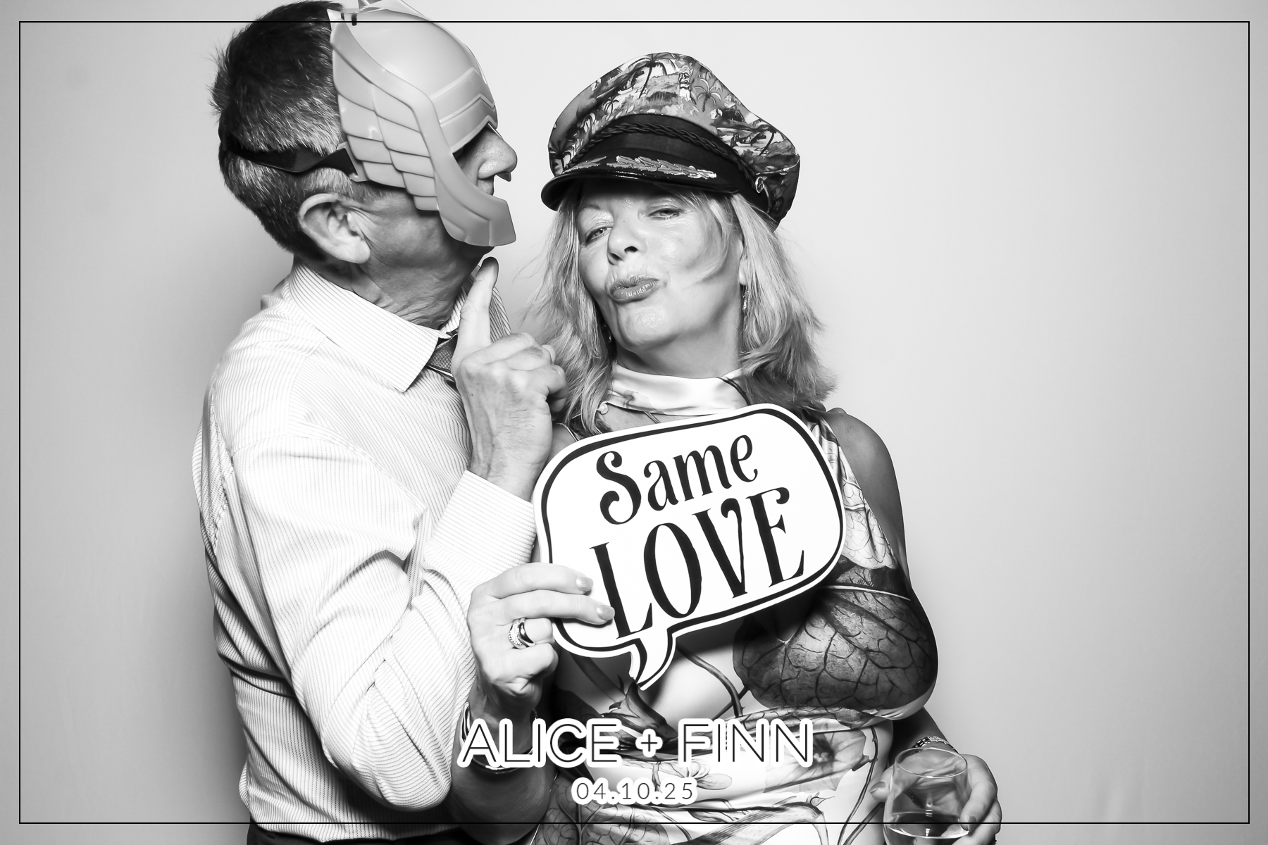 Alice & Finn Wedding | View more photos from the event at gallery.freshbooths.com/u/FreshBooths/Alice-Finn-Wedding