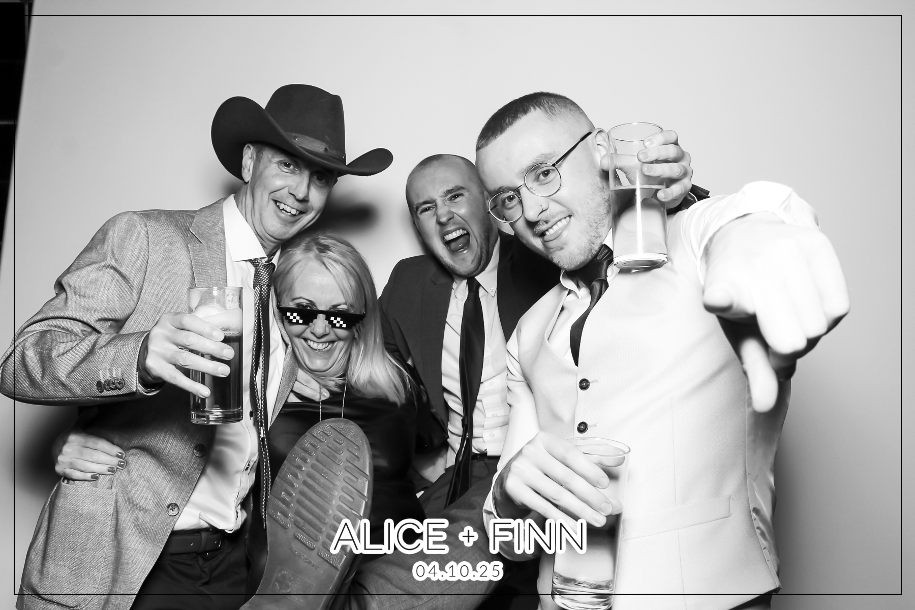 Alice & Finn Wedding | View more photos from the event at gallery.freshbooths.com/u/FreshBooths/Alice-Finn-Wedding
