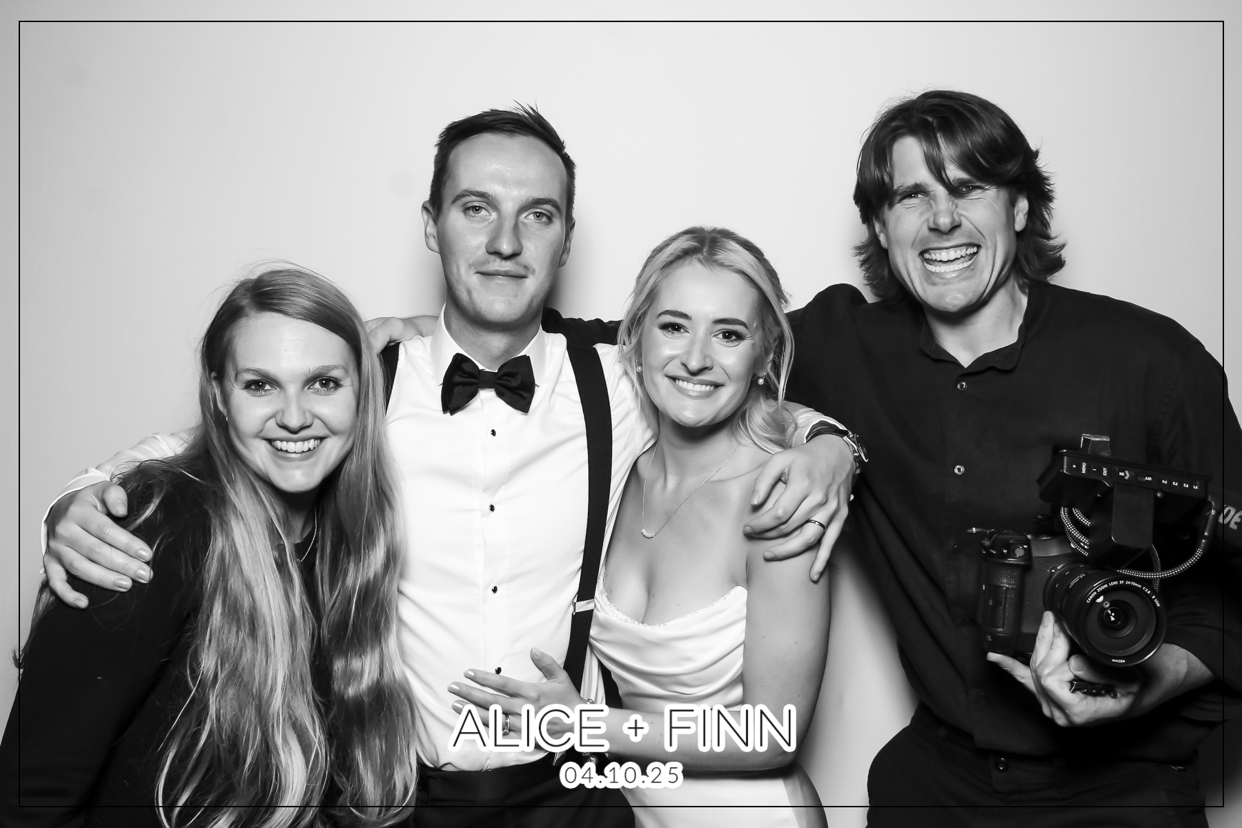 Alice & Finn Wedding | View more photos from the event at gallery.freshbooths.com/u/FreshBooths/Alice-Finn-Wedding