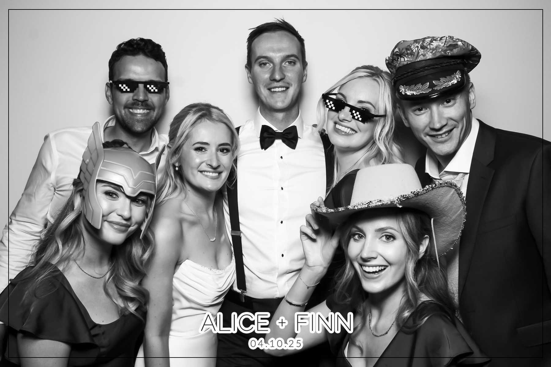 Alice & Finn Wedding | View more photos from the event at gallery.freshbooths.com/u/FreshBooths/Alice-Finn-Wedding