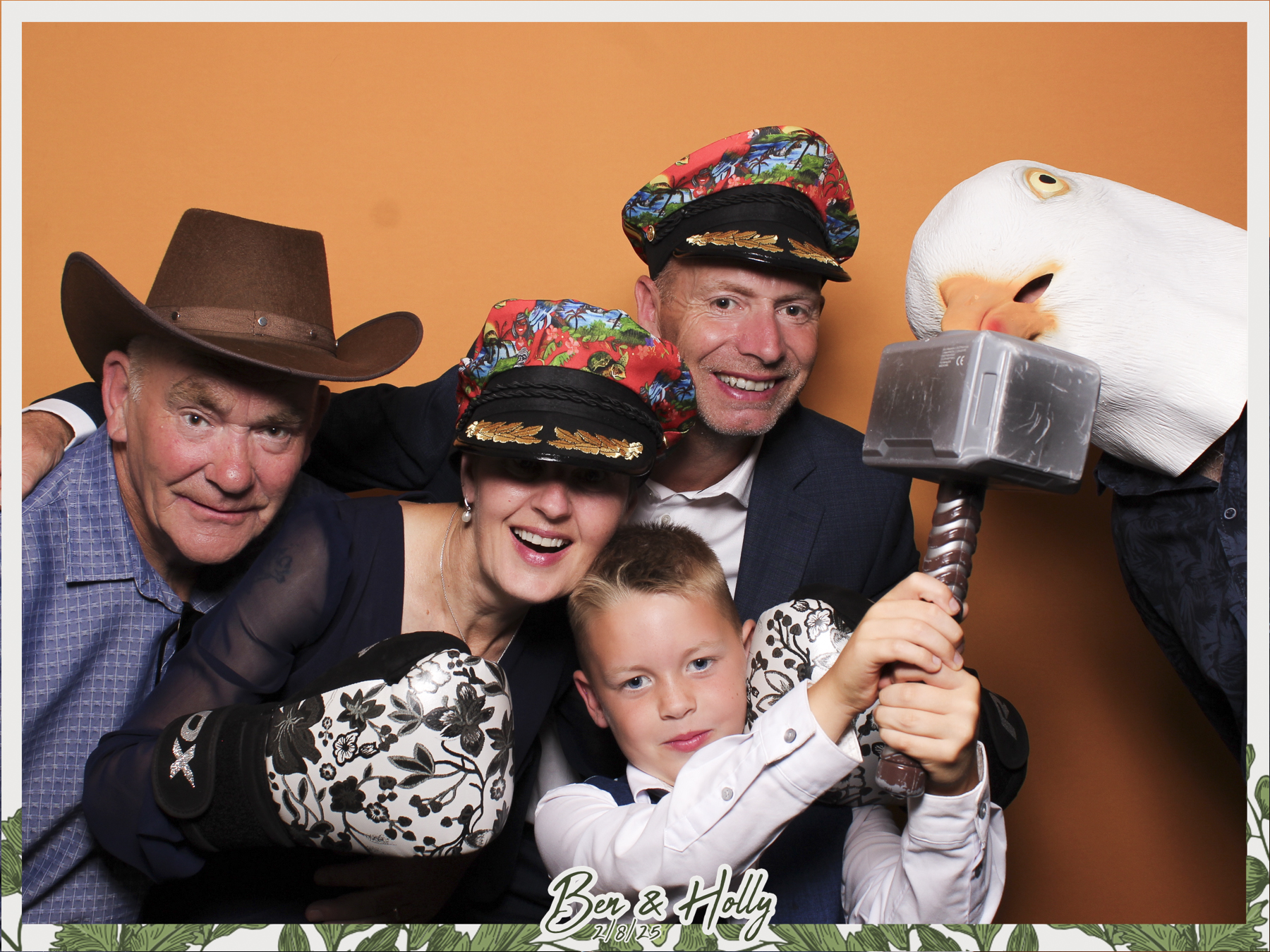 Ben & Holly Wedding - Classic Open Booth | View more photos from the event at gallery.freshbooths.com/u/FreshBooths/Ben-Holly-Wedding-Classic-Open-Booth