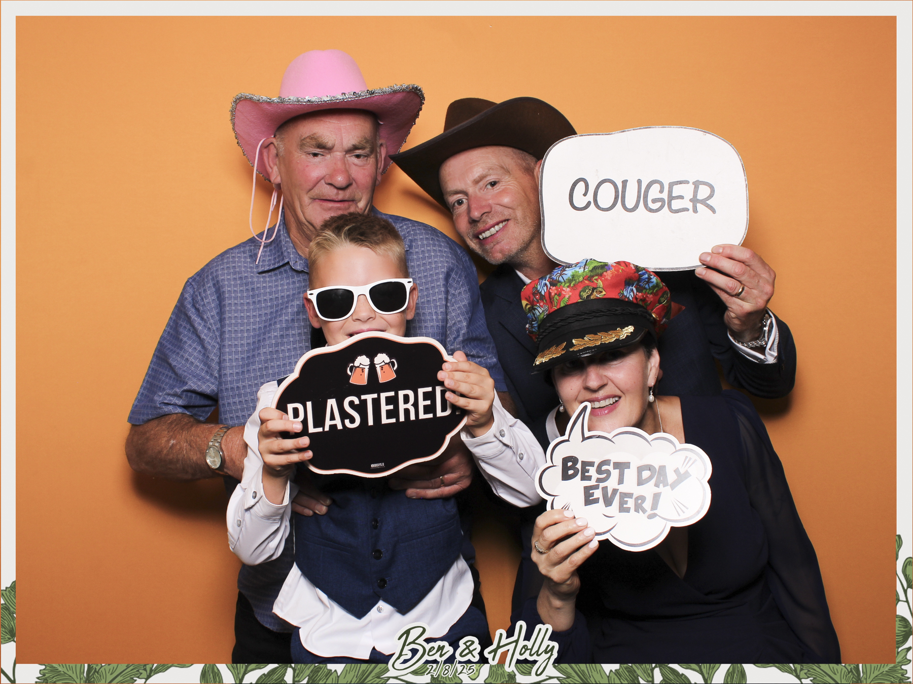 Ben & Holly Wedding - Classic Open Booth | View more photos from the event at gallery.freshbooths.com/u/FreshBooths/Ben-Holly-Wedding-Classic-Open-Booth