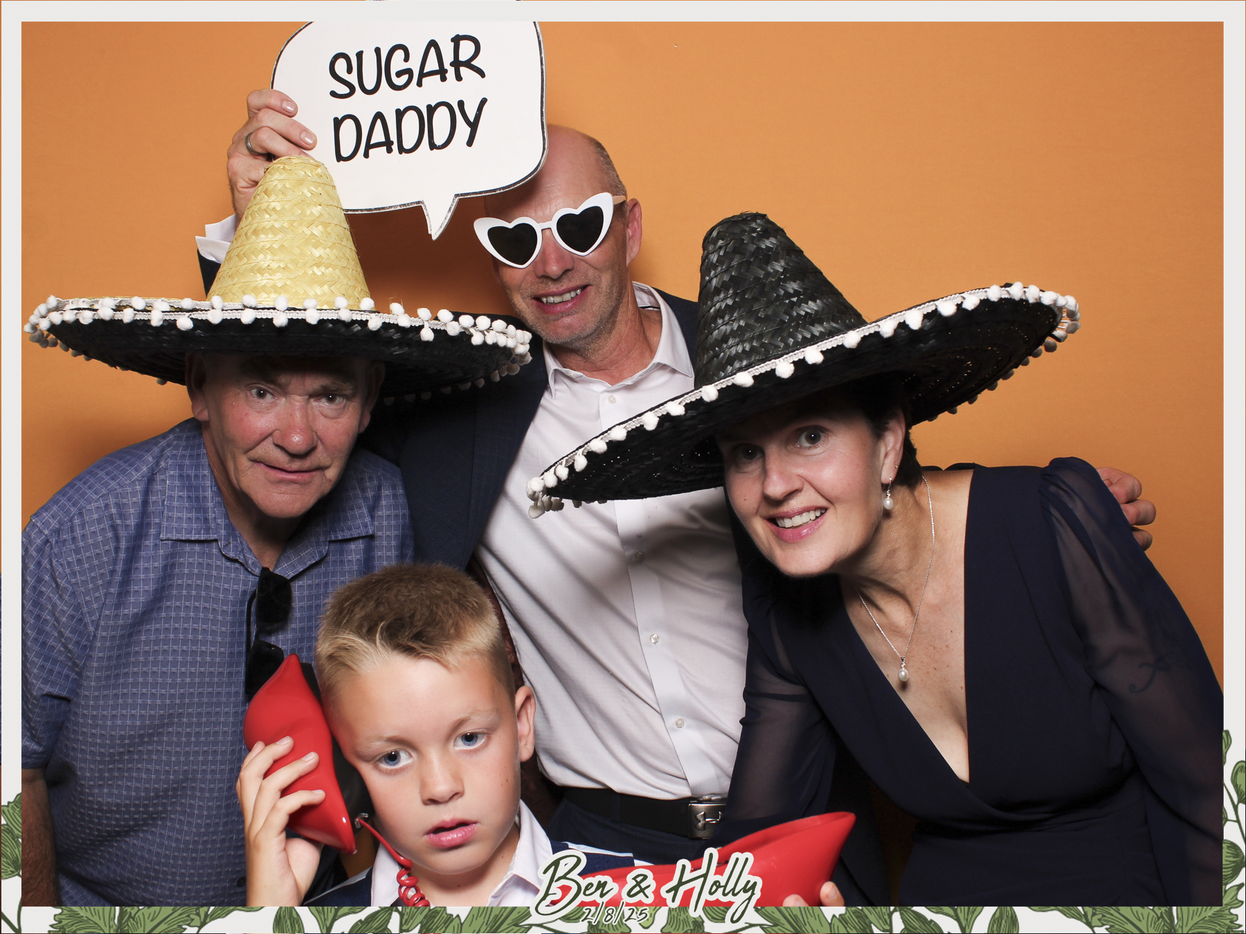 Ben & Holly Wedding - Classic Open Booth | View more photos from the event at gallery.freshbooths.com/u/FreshBooths/Ben-Holly-Wedding-Classic-Open-Booth