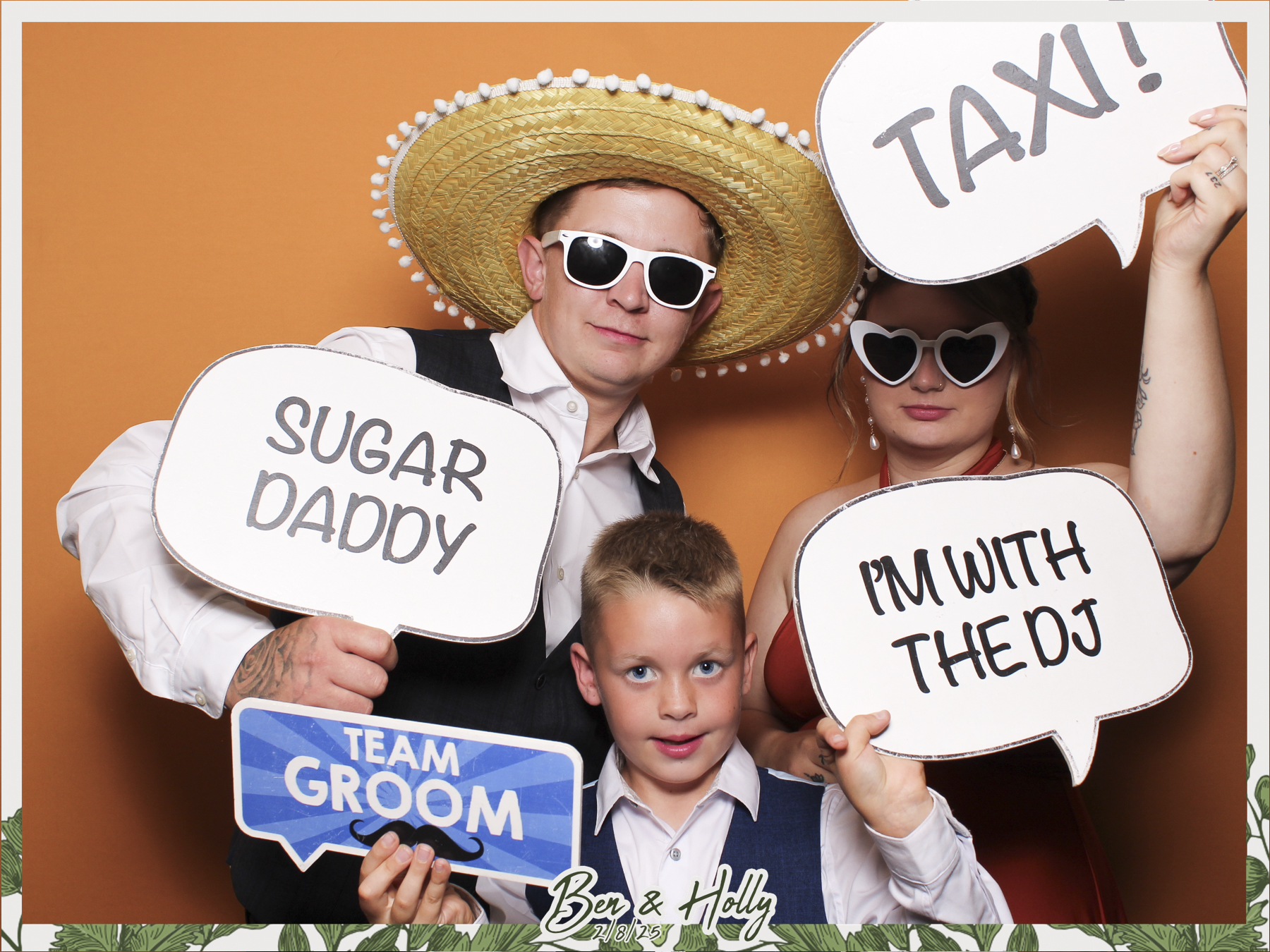 Ben & Holly Wedding - Classic Open Booth | View more photos from the event at gallery.freshbooths.com/u/FreshBooths/Ben-Holly-Wedding-Classic-Open-Booth