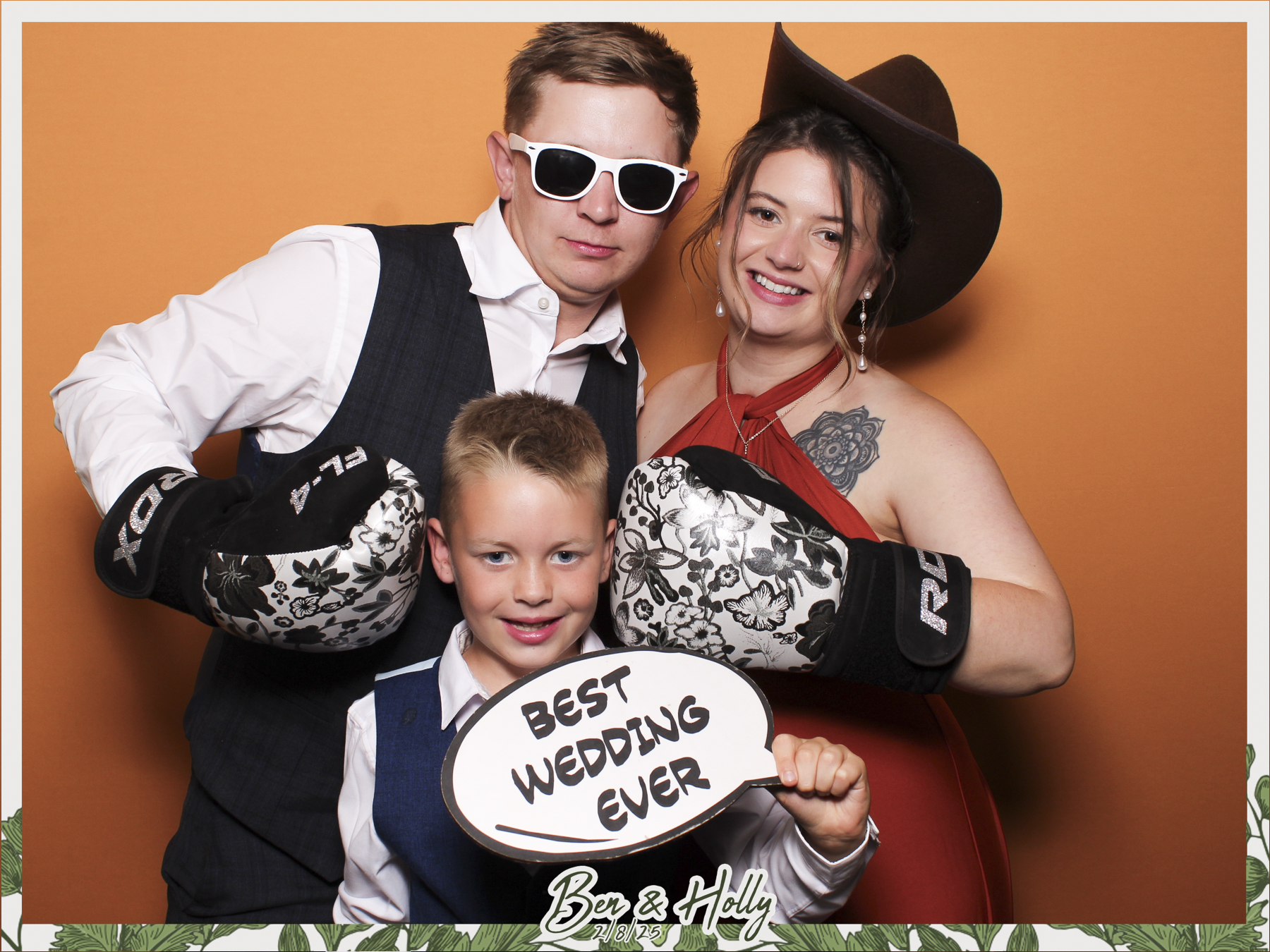 Ben & Holly Wedding - Classic Open Booth | View more photos from the event at gallery.freshbooths.com/u/FreshBooths/Ben-Holly-Wedding-Classic-Open-Booth