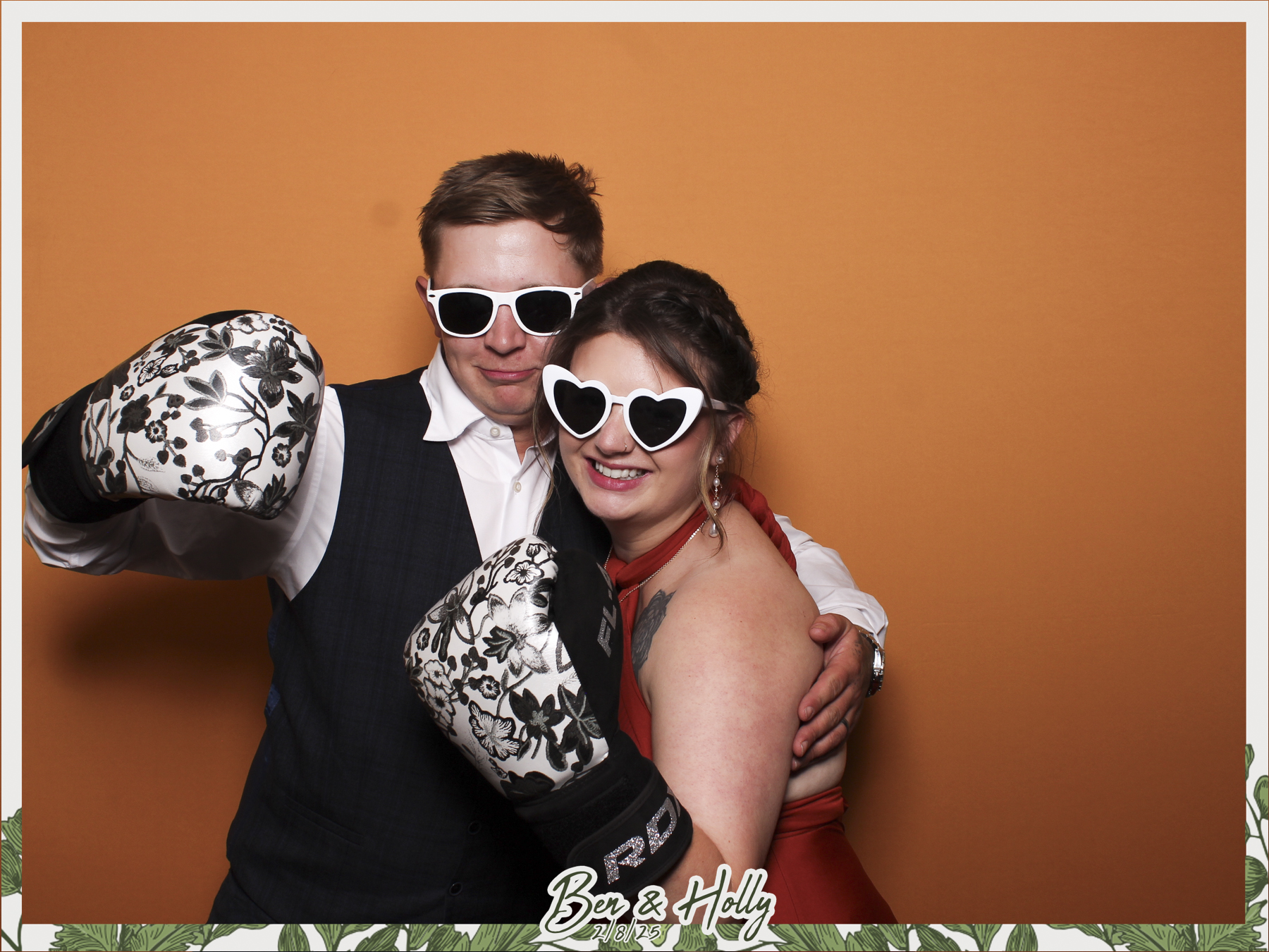 Ben & Holly Wedding - Classic Open Booth | View more photos from the event at gallery.freshbooths.com/u/FreshBooths/Ben-Holly-Wedding-Classic-Open-Booth