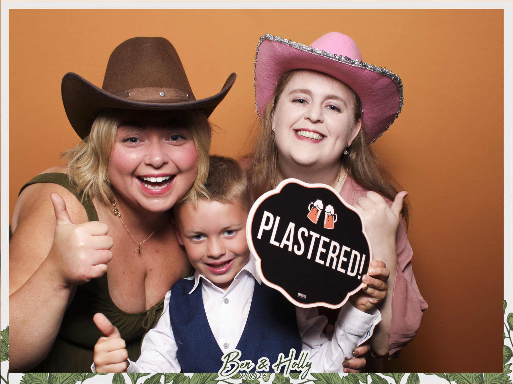 Ben & Holly Wedding - Classic Open Booth | View more photos from the event at gallery.freshbooths.com/u/FreshBooths/Ben-Holly-Wedding-Classic-Open-Booth