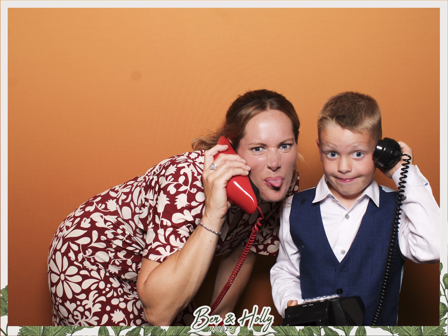 Ben & Holly Wedding - Classic Open Booth | View more photos from the event at gallery.freshbooths.com/u/FreshBooths/Ben-Holly-Wedding-Classic-Open-Booth