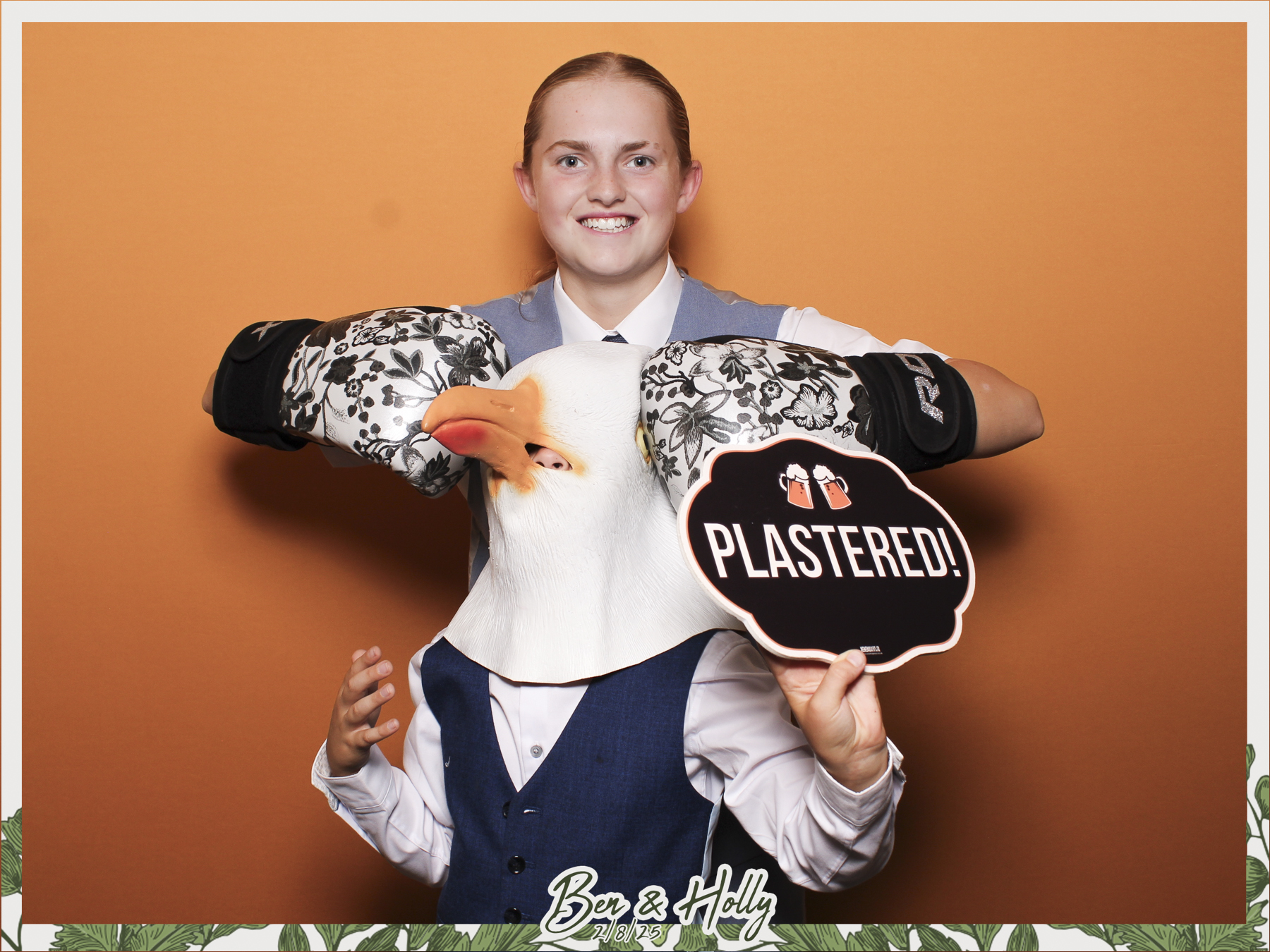 Ben & Holly Wedding - Classic Open Booth | View more photos from the event at gallery.freshbooths.com/u/FreshBooths/Ben-Holly-Wedding-Classic-Open-Booth