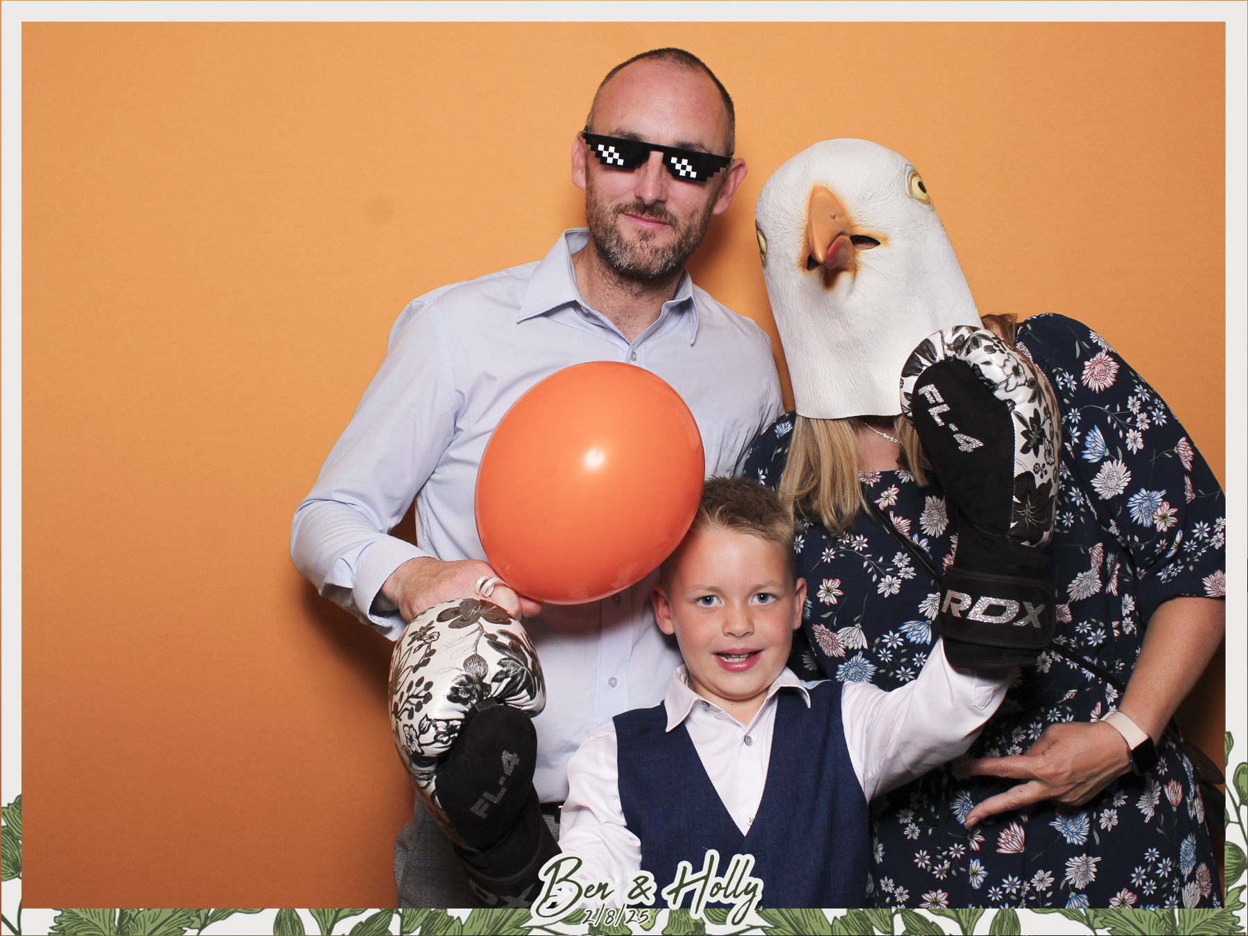 Ben & Holly Wedding - Classic Open Booth | View more photos from the event at gallery.freshbooths.com/u/FreshBooths/Ben-Holly-Wedding-Classic-Open-Booth