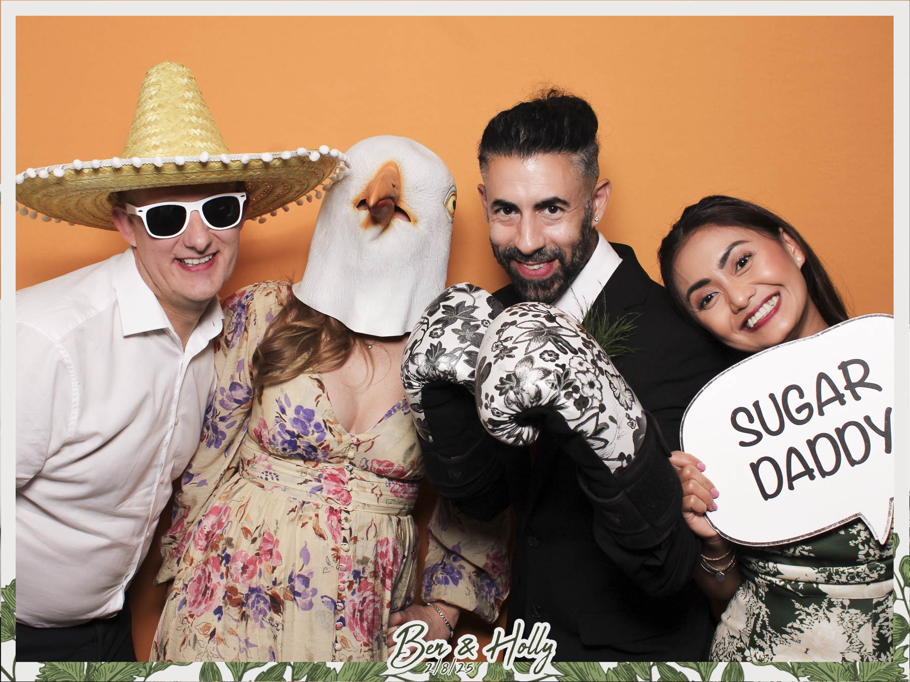 Ben & Holly Wedding - Classic Open Booth | View more photos from the event at gallery.freshbooths.com/u/FreshBooths/Ben-Holly-Wedding-Classic-Open-Booth