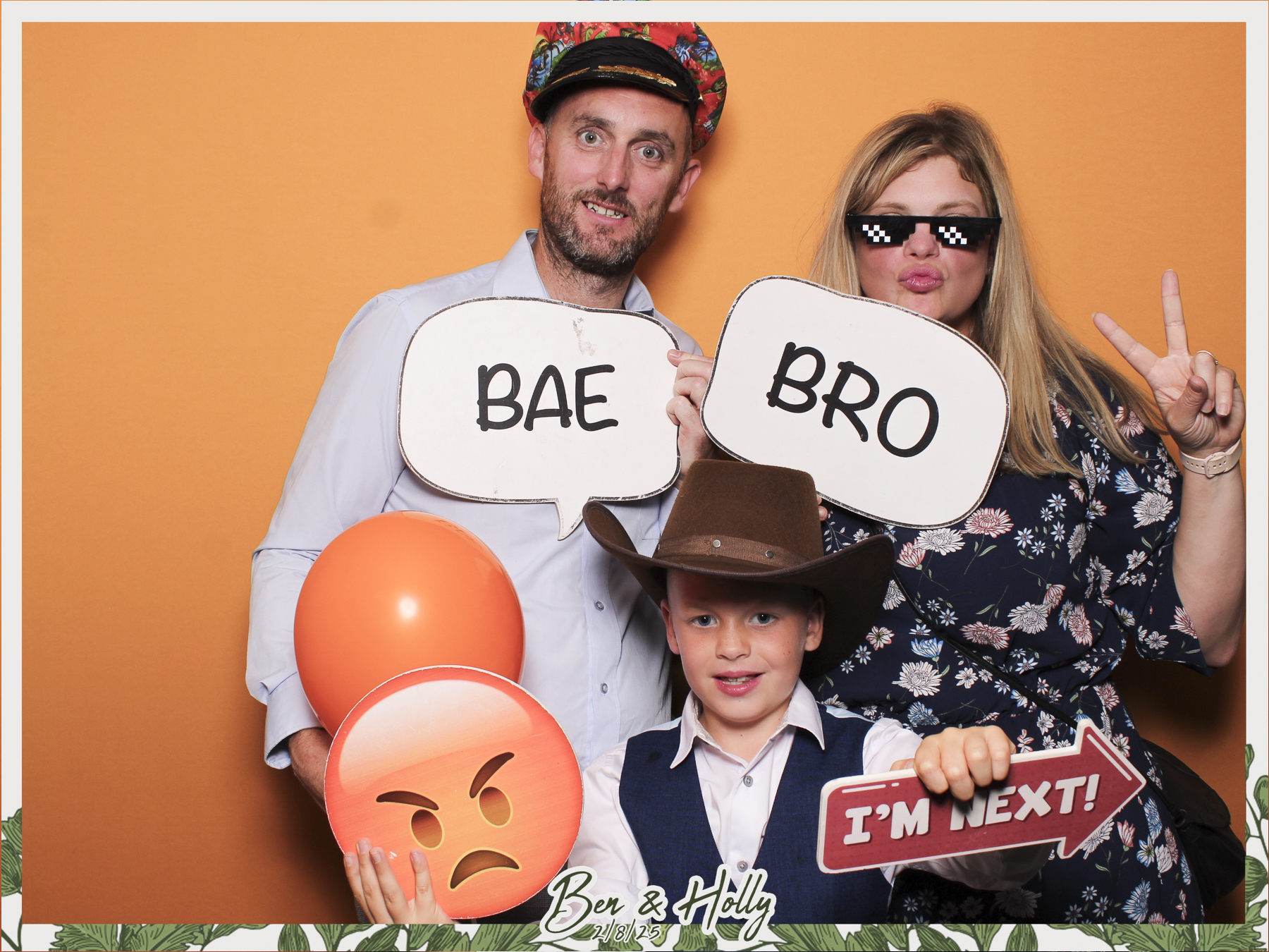 Ben & Holly Wedding - Classic Open Booth | View more photos from the event at gallery.freshbooths.com/u/FreshBooths/Ben-Holly-Wedding-Classic-Open-Booth