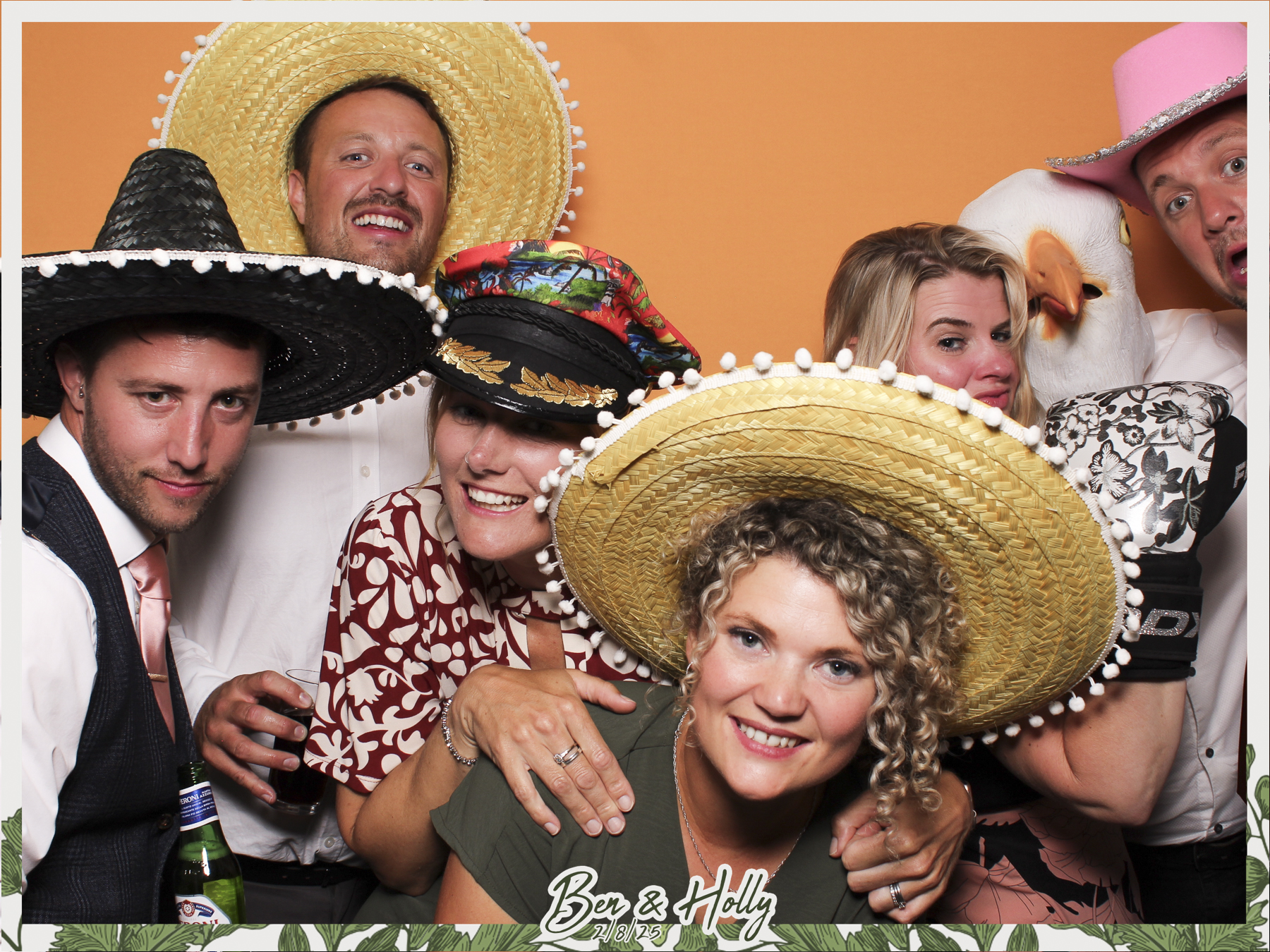 Ben & Holly Wedding - Classic Open Booth | View more photos from the event at gallery.freshbooths.com/u/FreshBooths/Ben-Holly-Wedding-Classic-Open-Booth