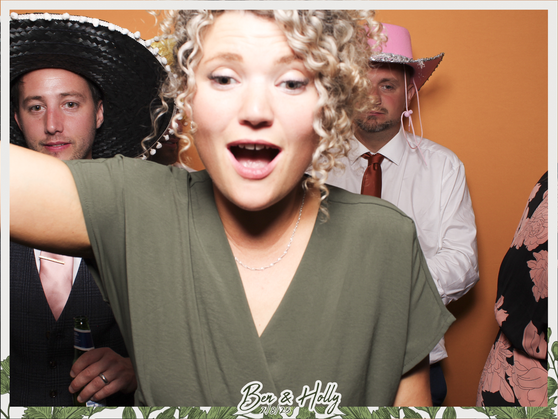 Ben & Holly Wedding - Classic Open Booth | View more photos from the event at gallery.freshbooths.com/u/FreshBooths/Ben-Holly-Wedding-Classic-Open-Booth