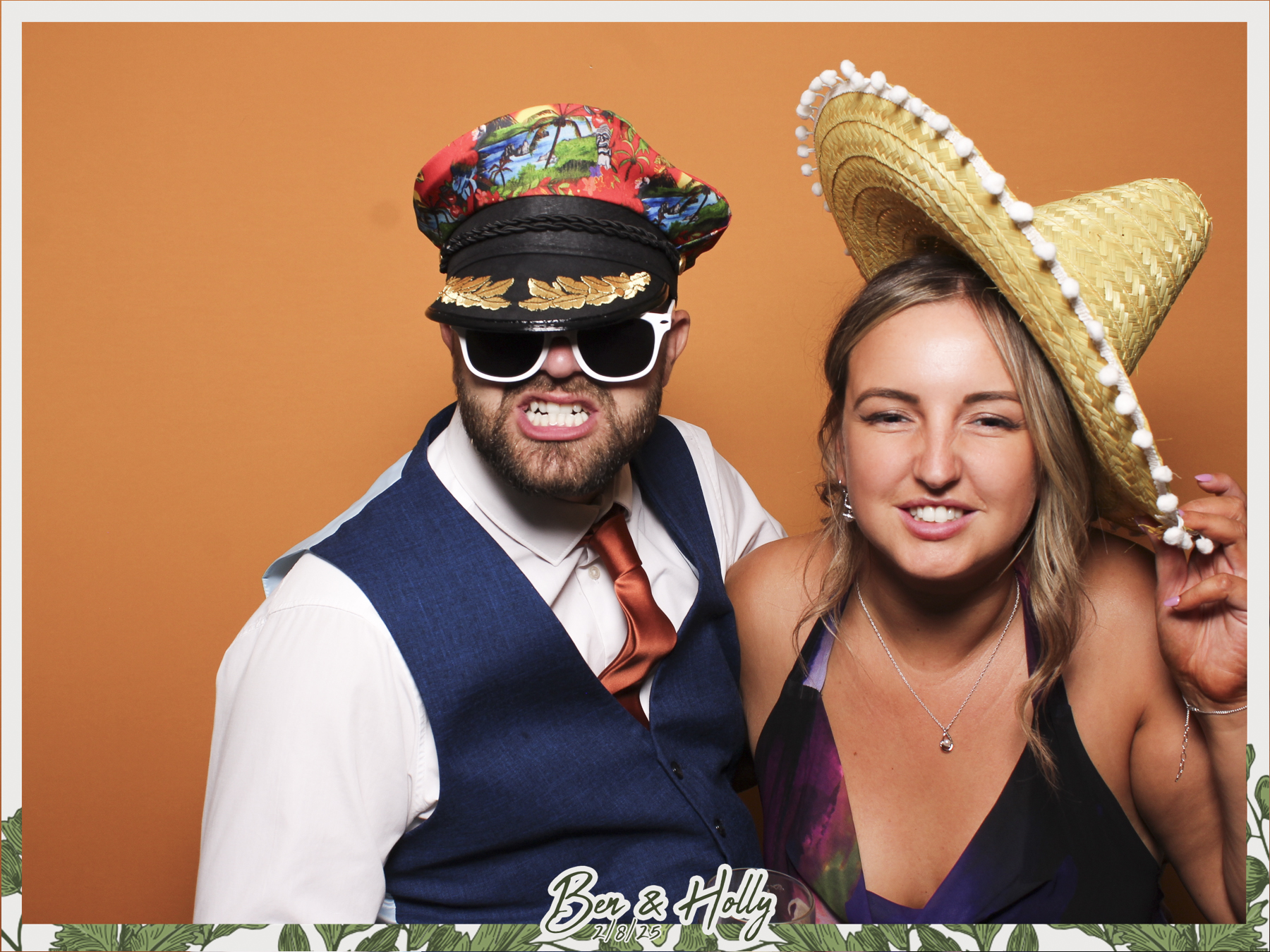 Ben & Holly Wedding - Classic Open Booth | View more photos from the event at gallery.freshbooths.com/u/FreshBooths/Ben-Holly-Wedding-Classic-Open-Booth