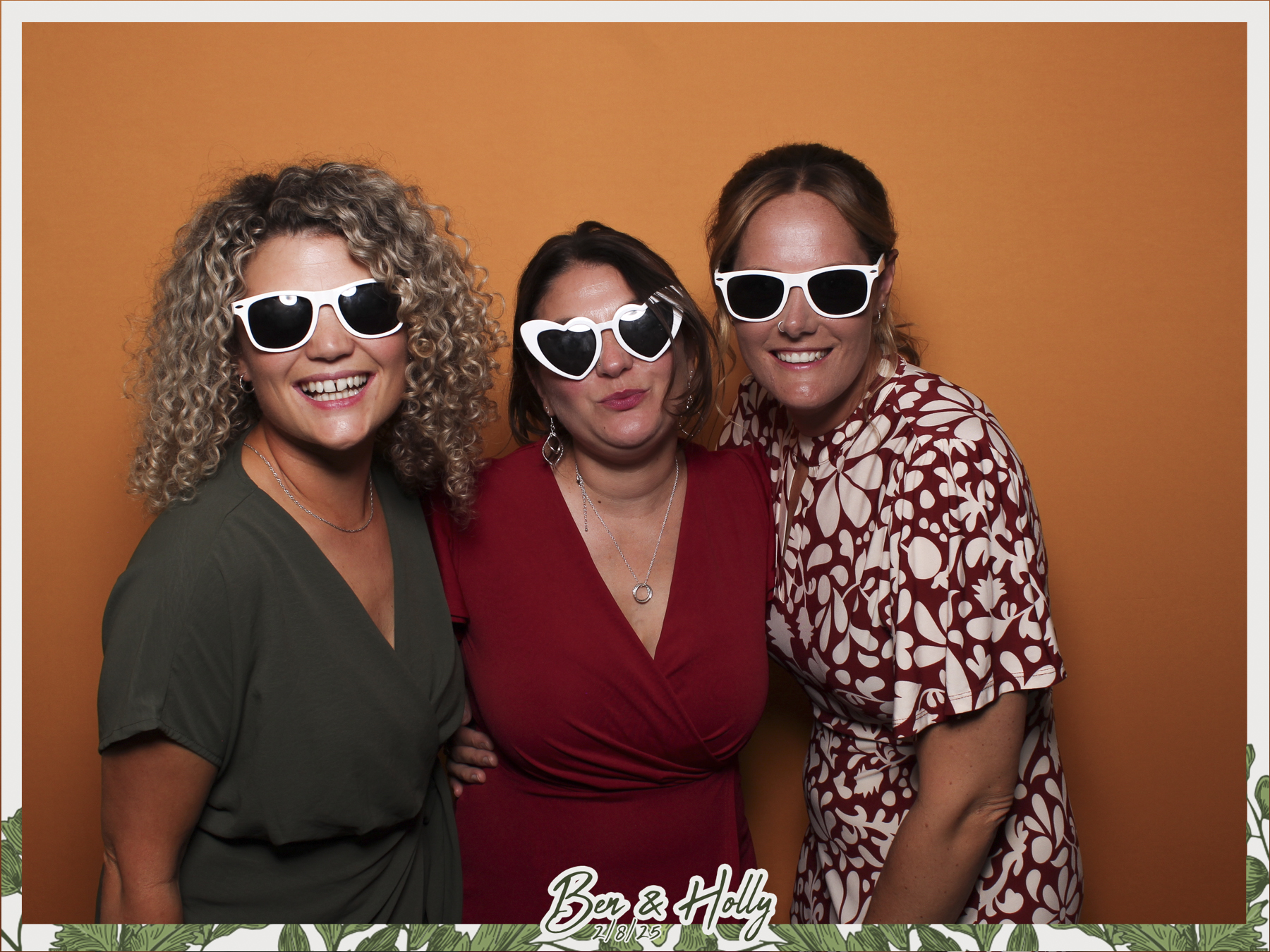 Ben & Holly Wedding - Classic Open Booth | View more photos from the event at gallery.freshbooths.com/u/FreshBooths/Ben-Holly-Wedding-Classic-Open-Booth