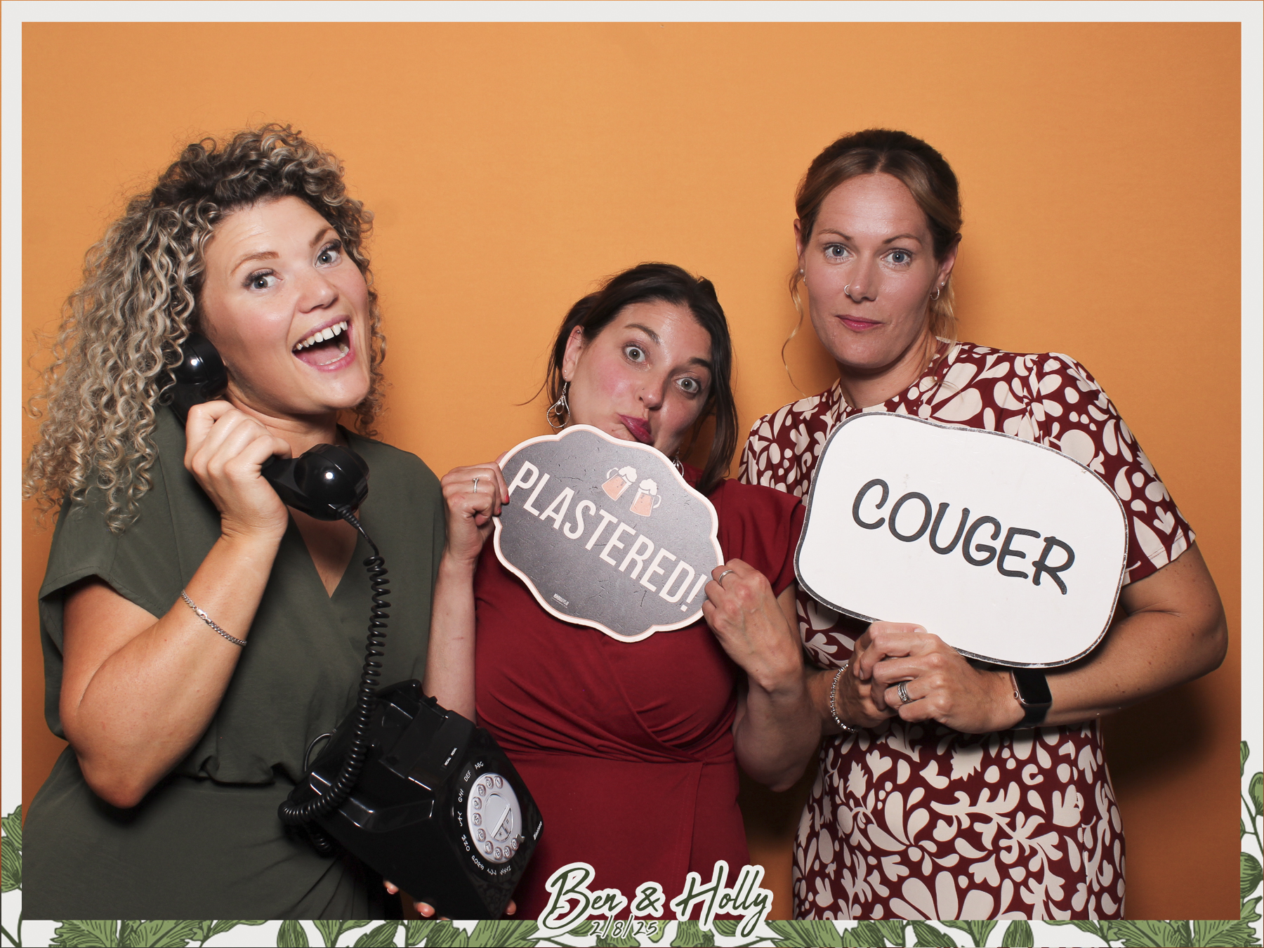 Ben & Holly Wedding - Classic Open Booth | View more photos from the event at gallery.freshbooths.com/u/FreshBooths/Ben-Holly-Wedding-Classic-Open-Booth