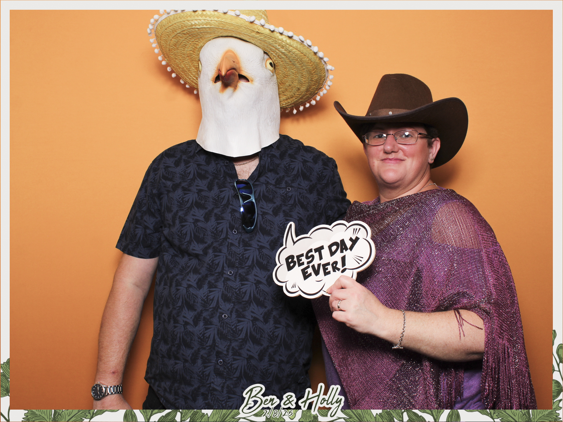 Ben & Holly Wedding - Classic Open Booth | View more photos from the event at gallery.freshbooths.com/u/FreshBooths/Ben-Holly-Wedding-Classic-Open-Booth