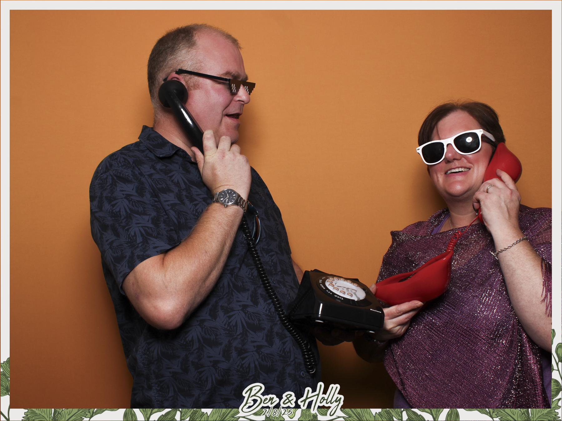 Ben & Holly Wedding - Classic Open Booth | View more photos from the event at gallery.freshbooths.com/u/FreshBooths/Ben-Holly-Wedding-Classic-Open-Booth
