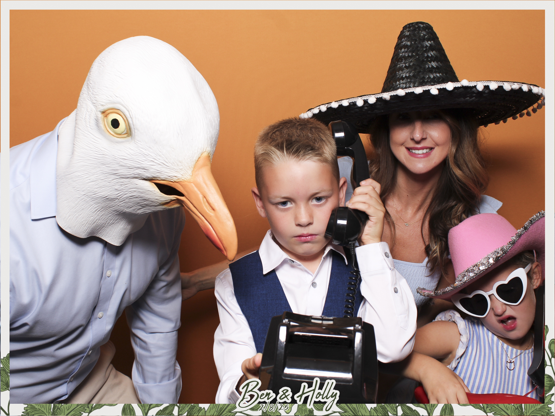 Ben & Holly Wedding - Classic Open Booth | View more photos from the event at gallery.freshbooths.com/u/FreshBooths/Ben-Holly-Wedding-Classic-Open-Booth