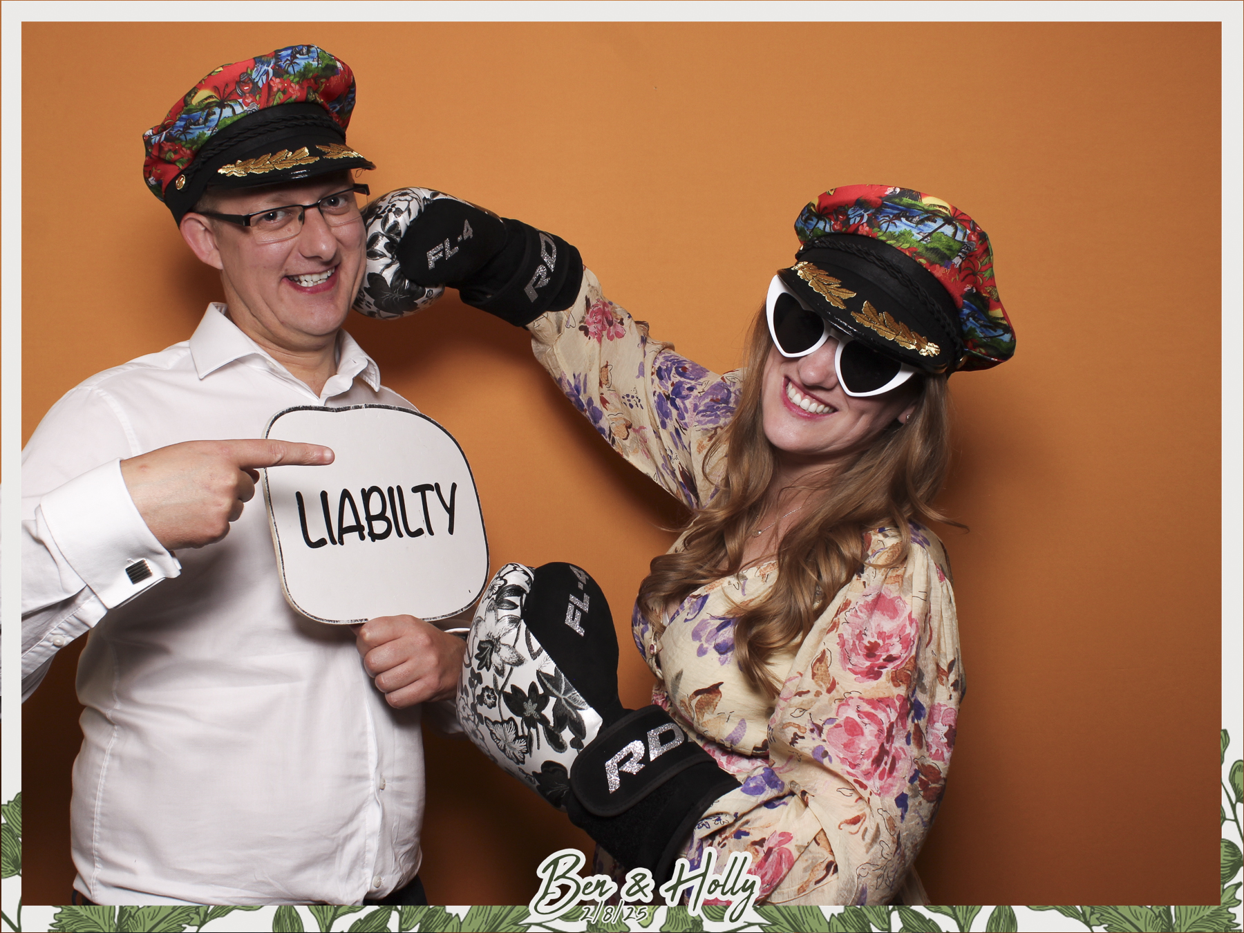 Ben & Holly Wedding - Classic Open Booth | View more photos from the event at gallery.freshbooths.com/u/FreshBooths/Ben-Holly-Wedding-Classic-Open-Booth