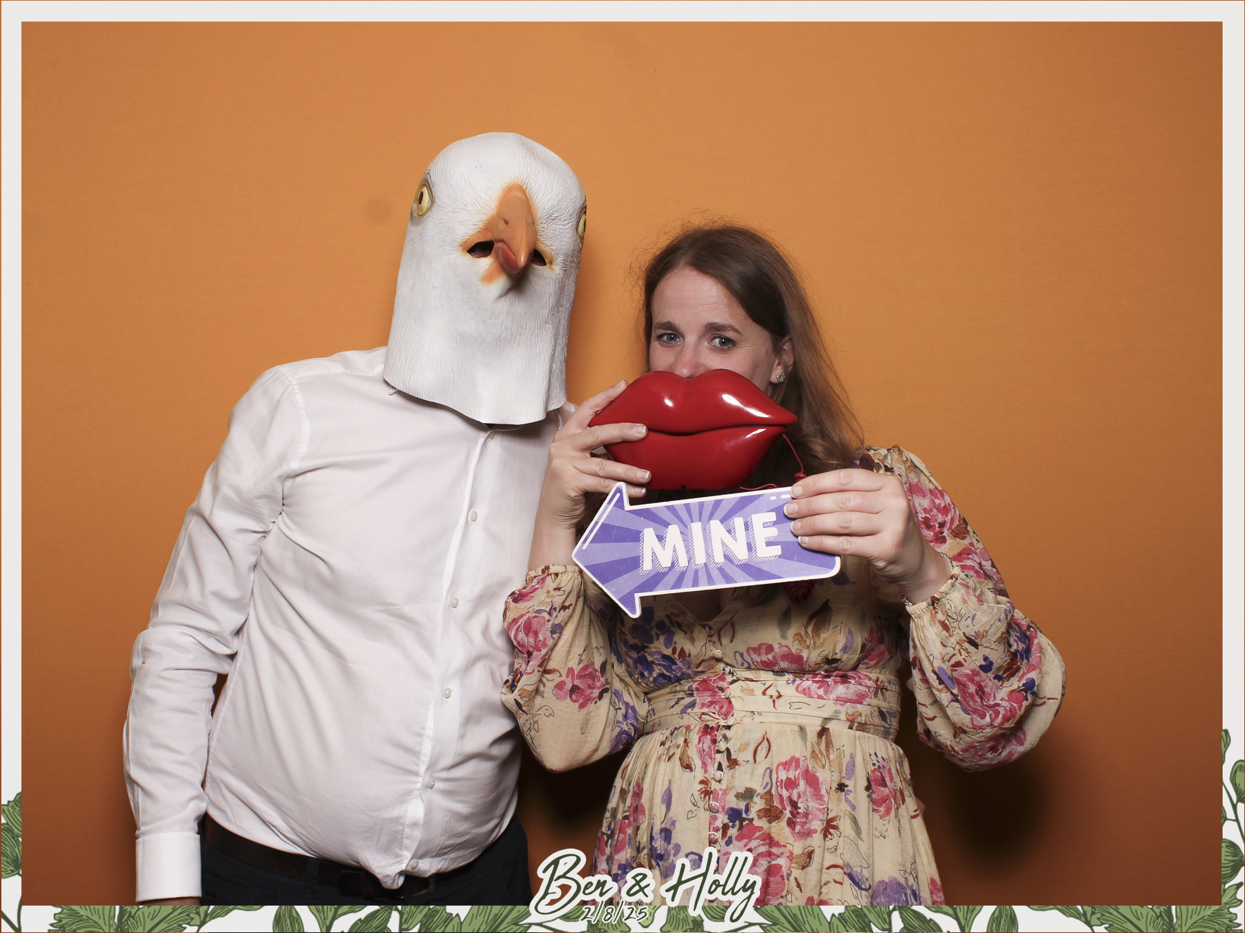 Ben & Holly Wedding - Classic Open Booth | View more photos from the event at gallery.freshbooths.com/u/FreshBooths/Ben-Holly-Wedding-Classic-Open-Booth