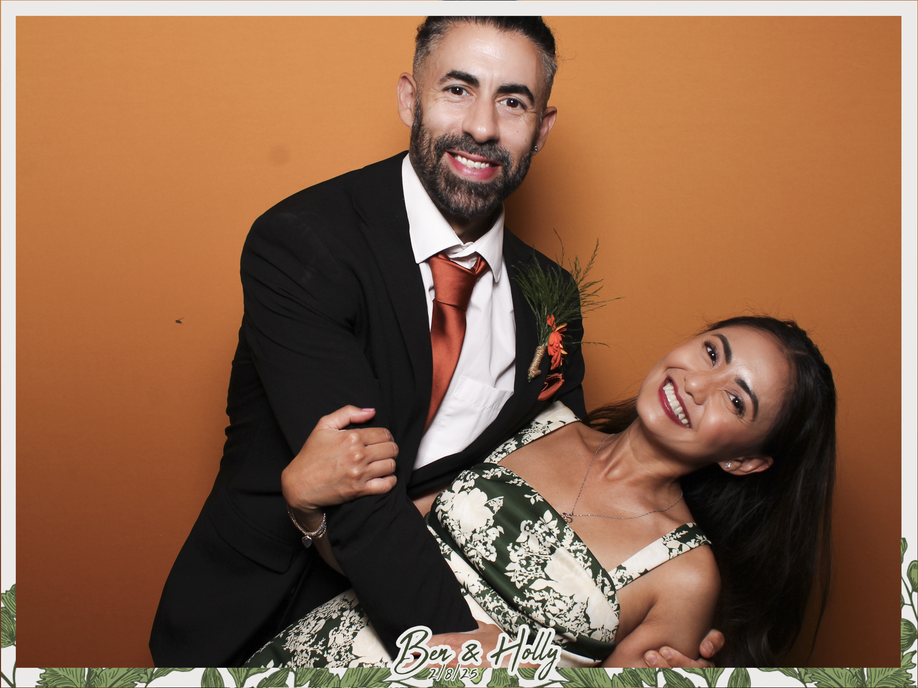 Ben & Holly Wedding - Classic Open Booth | View more photos from the event at gallery.freshbooths.com/u/FreshBooths/Ben-Holly-Wedding-Classic-Open-Booth