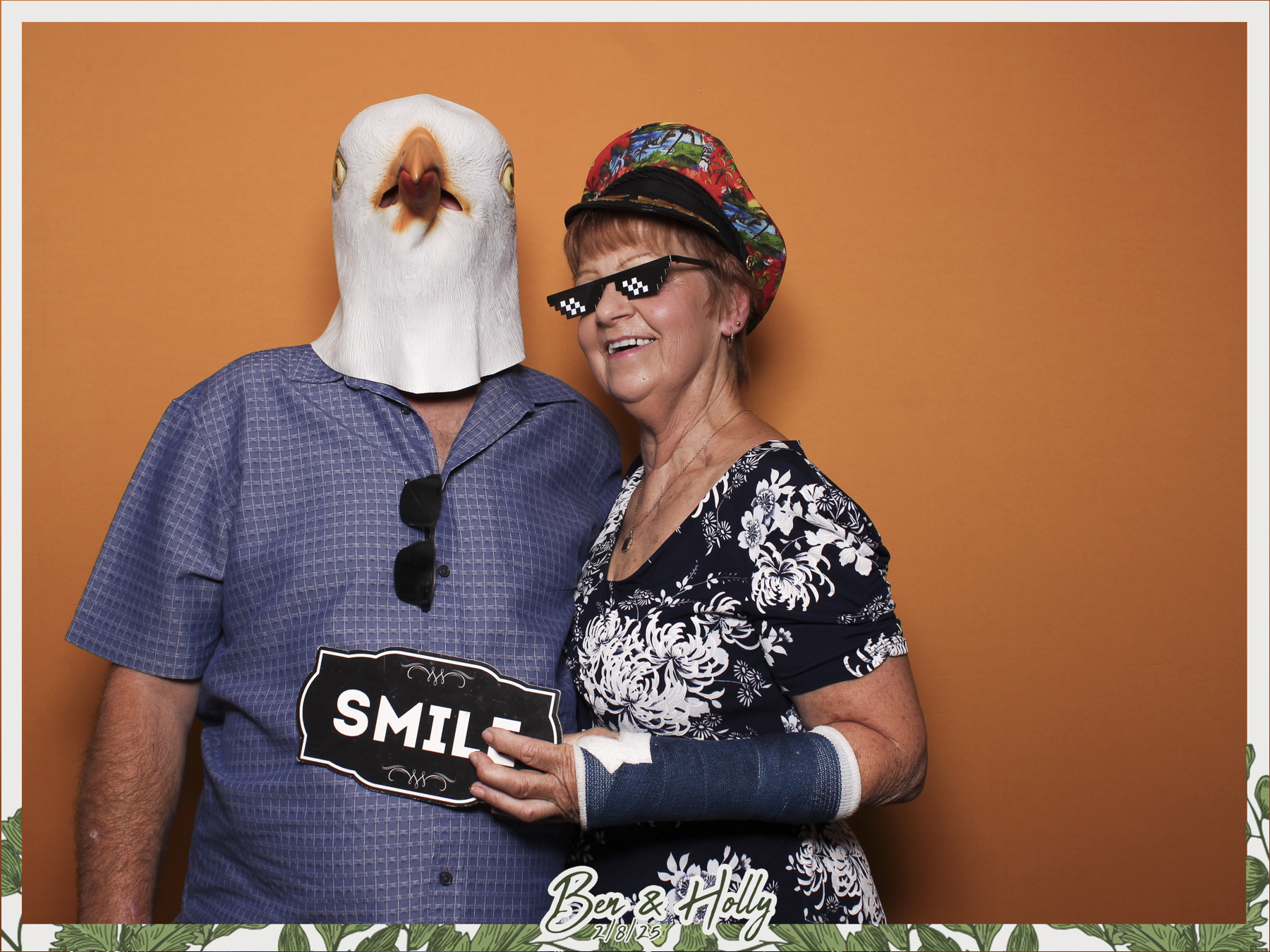 Ben & Holly Wedding - Classic Open Booth | View more photos from the event at gallery.freshbooths.com/u/FreshBooths/Ben-Holly-Wedding-Classic-Open-Booth