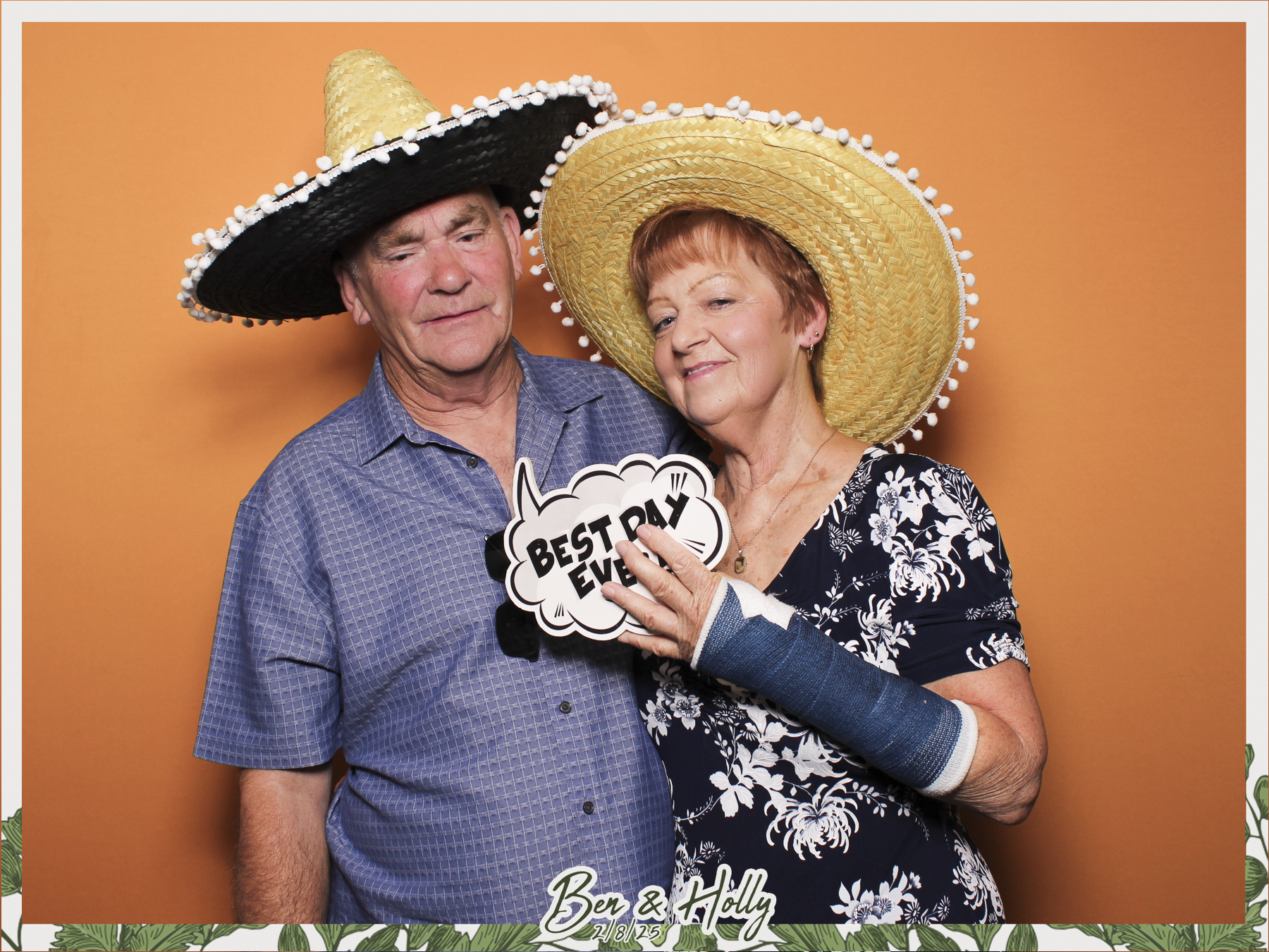 Ben & Holly Wedding - Classic Open Booth | View more photos from the event at gallery.freshbooths.com/u/FreshBooths/Ben-Holly-Wedding-Classic-Open-Booth