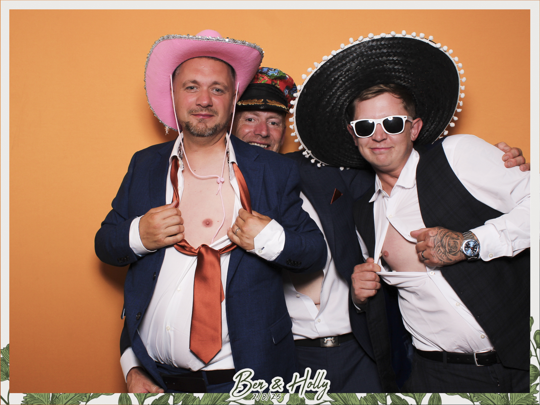 Ben & Holly Wedding - Classic Open Booth | View more photos from the event at gallery.freshbooths.com/u/FreshBooths/Ben-Holly-Wedding-Classic-Open-Booth