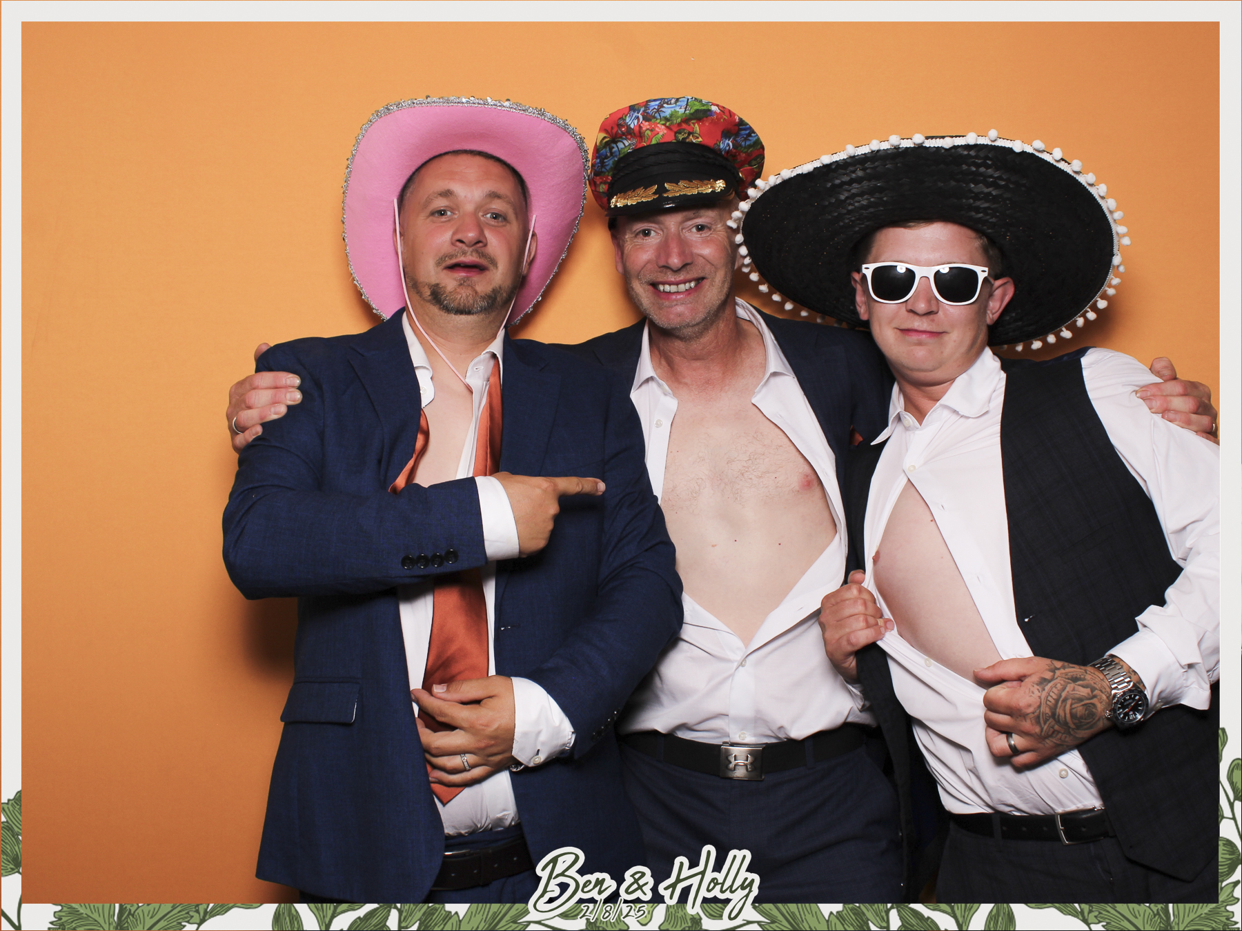 Ben & Holly Wedding - Classic Open Booth | View more photos from the event at gallery.freshbooths.com/u/FreshBooths/Ben-Holly-Wedding-Classic-Open-Booth