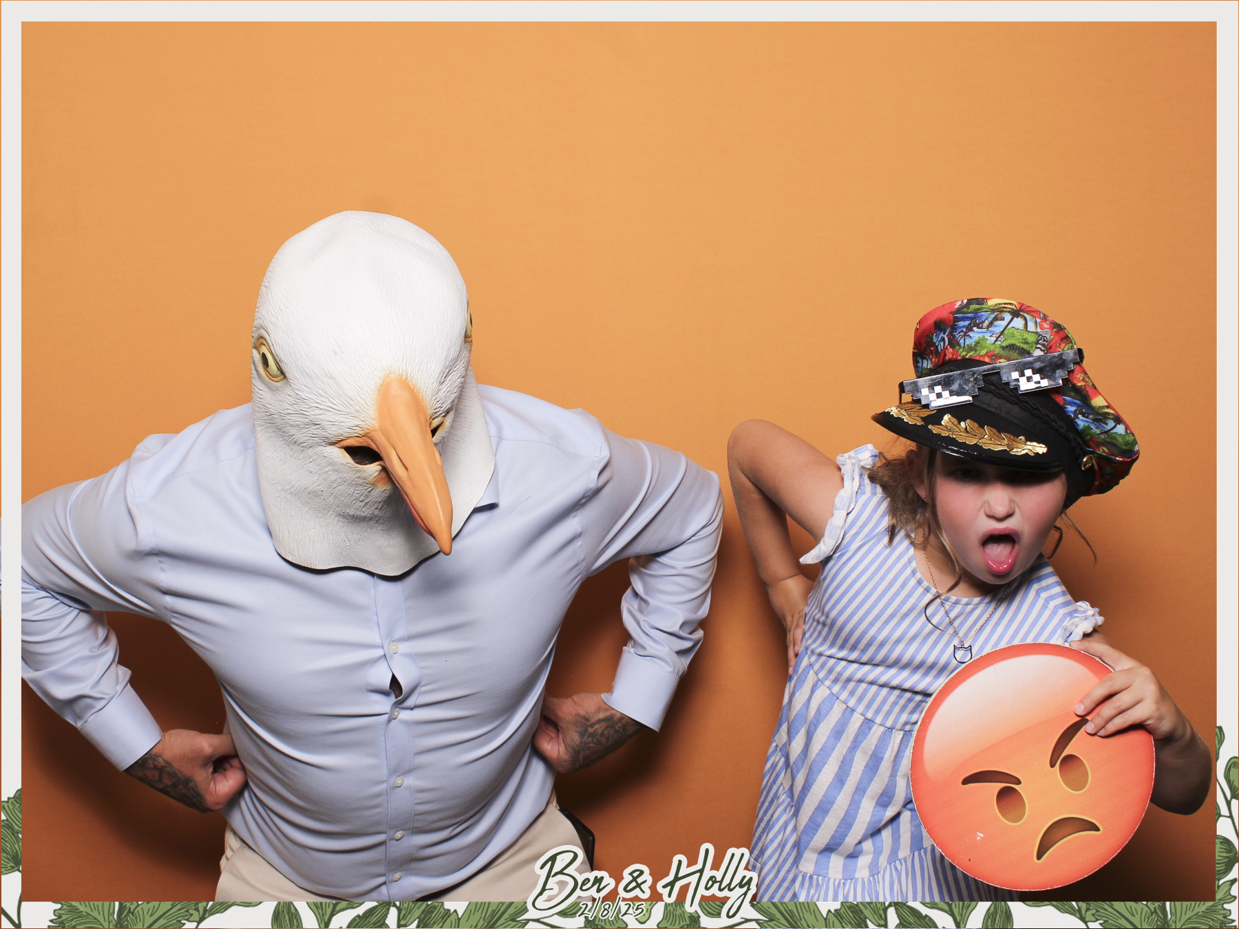 Ben & Holly Wedding - Classic Open Booth | View more photos from the event at gallery.freshbooths.com/u/FreshBooths/Ben-Holly-Wedding-Classic-Open-Booth