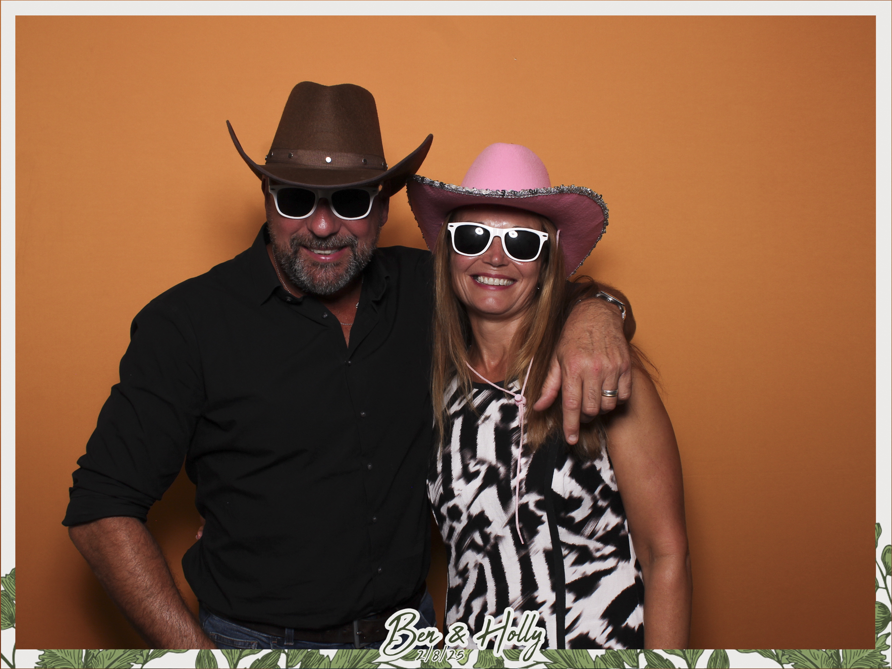 Ben & Holly Wedding - Classic Open Booth | View more photos from the event at gallery.freshbooths.com/u/FreshBooths/Ben-Holly-Wedding-Classic-Open-Booth