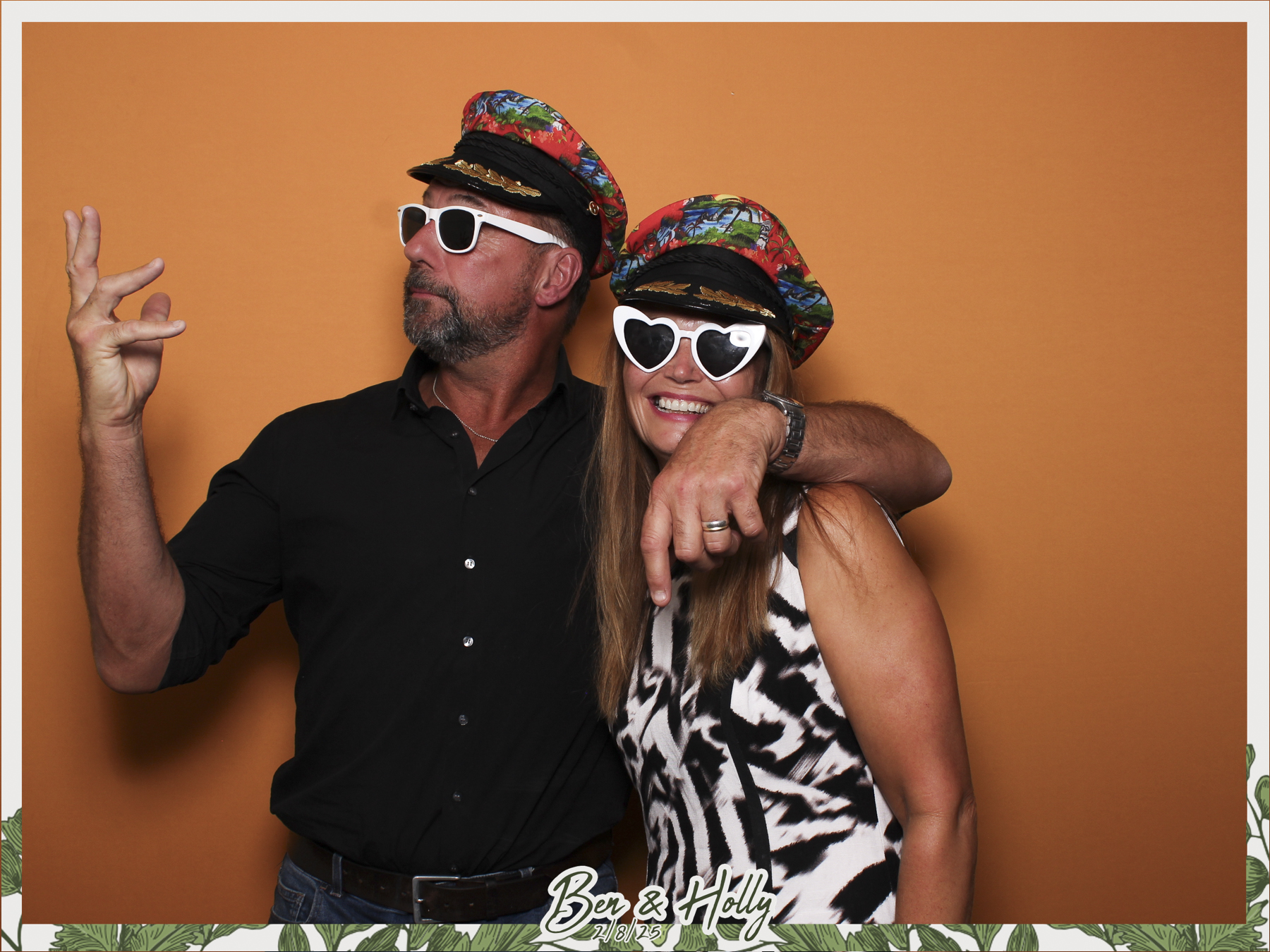 Ben & Holly Wedding - Classic Open Booth | View more photos from the event at gallery.freshbooths.com/u/FreshBooths/Ben-Holly-Wedding-Classic-Open-Booth