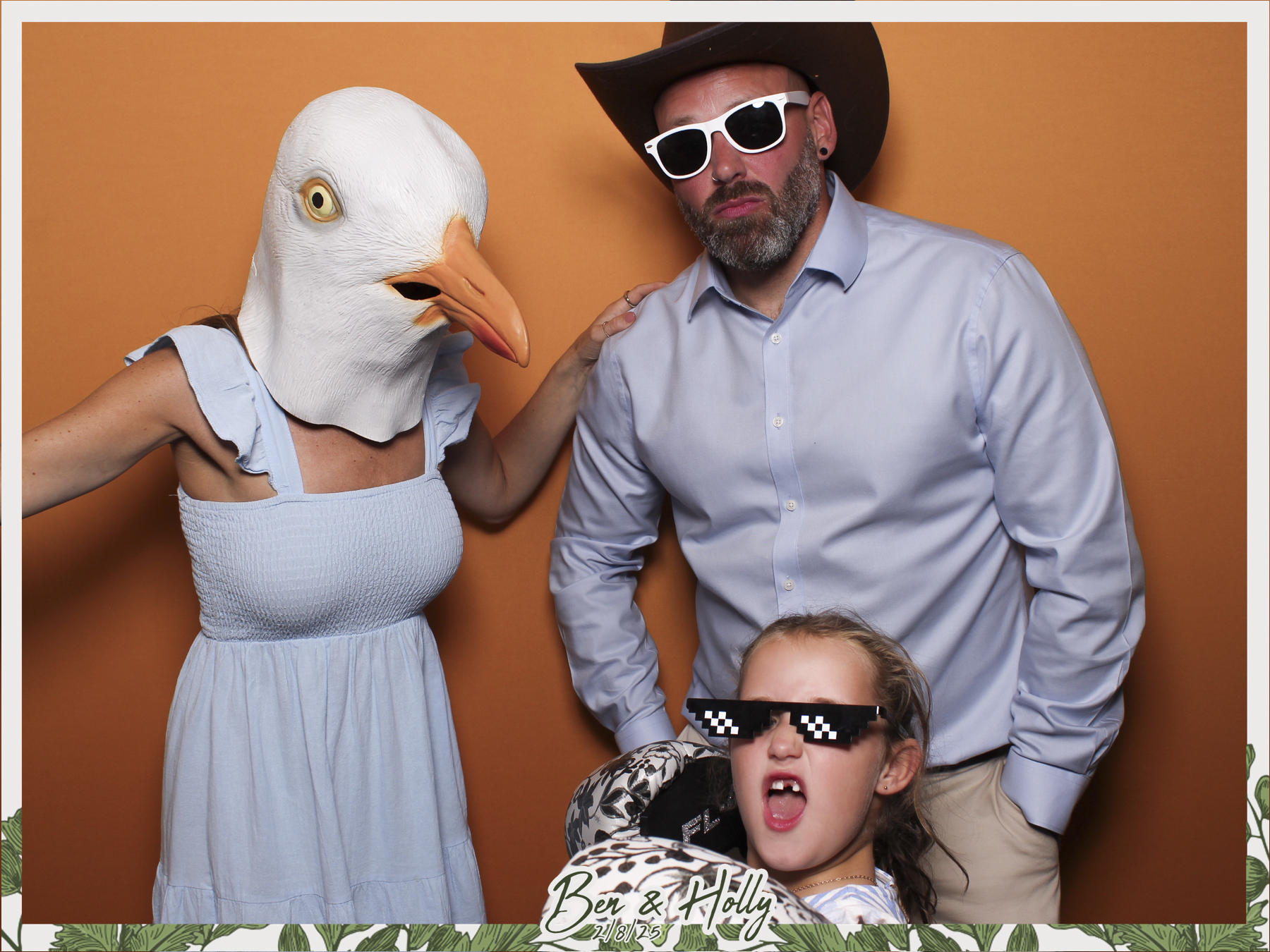 Ben & Holly Wedding - Classic Open Booth | View more photos from the event at gallery.freshbooths.com/u/FreshBooths/Ben-Holly-Wedding-Classic-Open-Booth