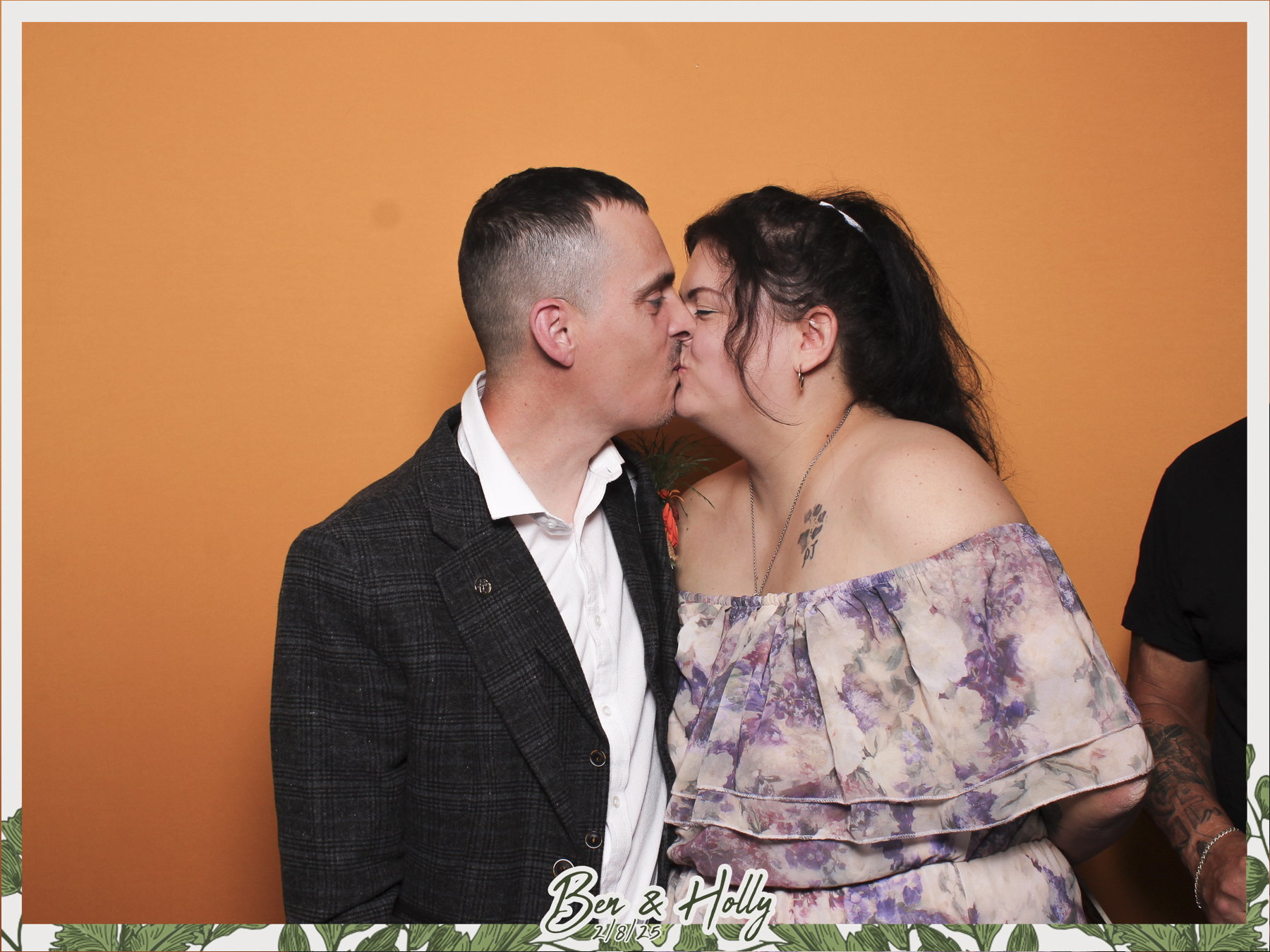 Ben & Holly Wedding - Classic Open Booth | View more photos from the event at gallery.freshbooths.com/u/FreshBooths/Ben-Holly-Wedding-Classic-Open-Booth