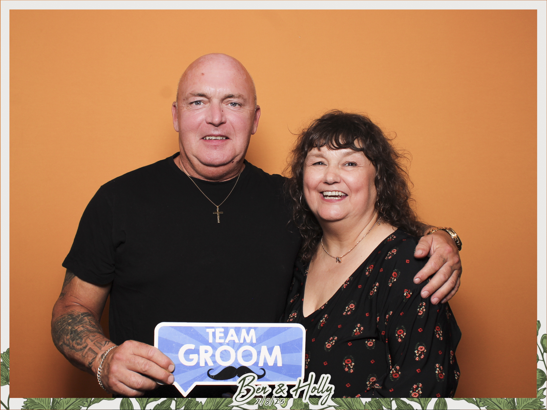 Ben & Holly Wedding - Classic Open Booth | View more photos from the event at gallery.freshbooths.com/u/FreshBooths/Ben-Holly-Wedding-Classic-Open-Booth