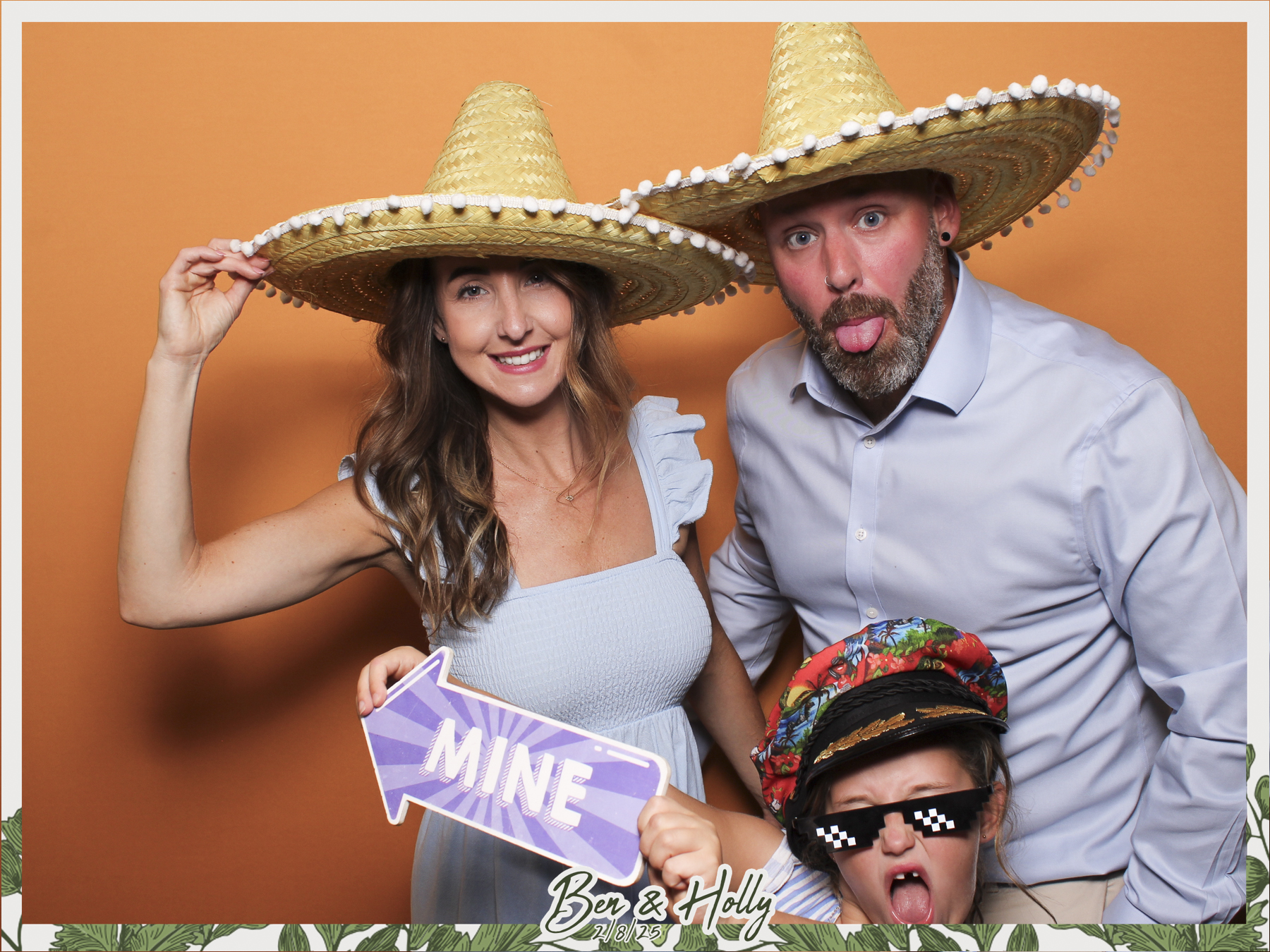 Ben & Holly Wedding - Classic Open Booth | View more photos from the event at gallery.freshbooths.com/u/FreshBooths/Ben-Holly-Wedding-Classic-Open-Booth