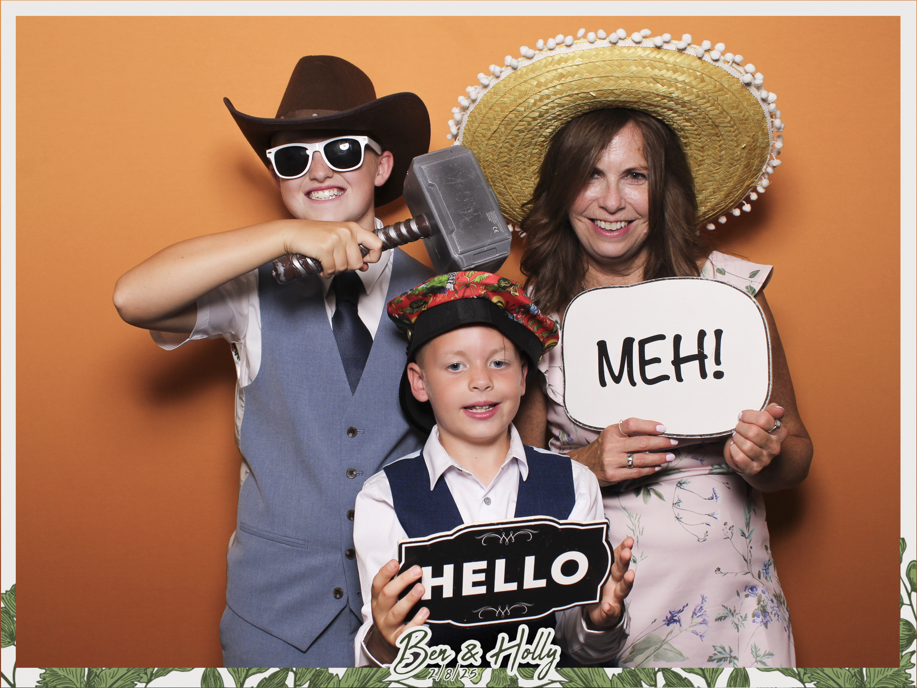 Ben & Holly Wedding - Classic Open Booth | View more photos from the event at gallery.freshbooths.com/u/FreshBooths/Ben-Holly-Wedding-Classic-Open-Booth