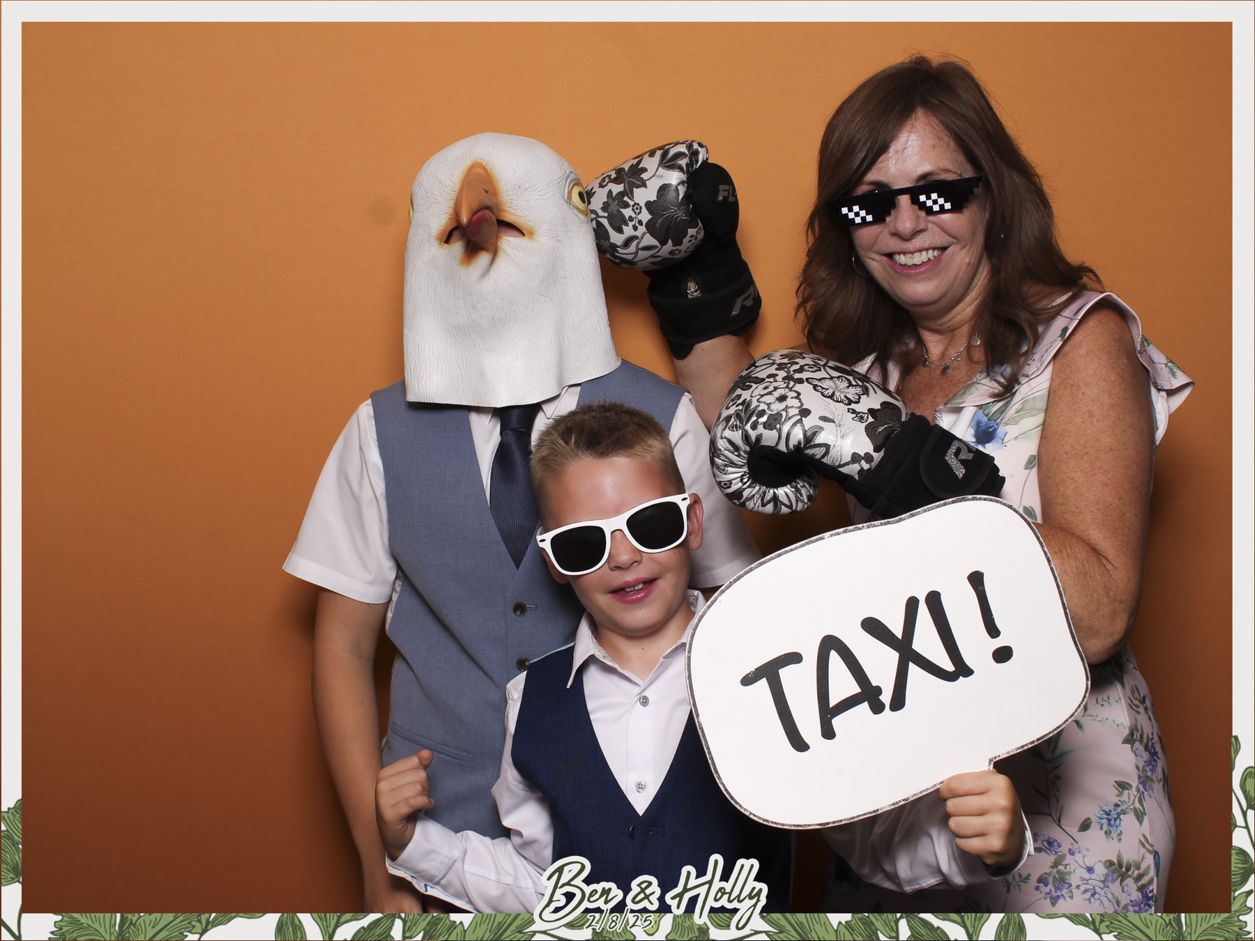 Ben & Holly Wedding - Classic Open Booth | View more photos from the event at gallery.freshbooths.com/u/FreshBooths/Ben-Holly-Wedding-Classic-Open-Booth