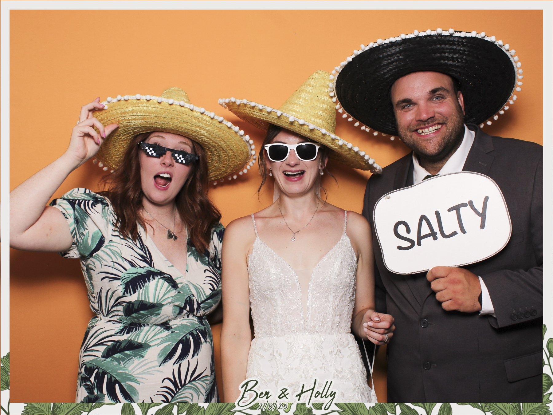 Ben & Holly Wedding - Classic Open Booth | View more photos from the event at gallery.freshbooths.com/u/FreshBooths/Ben-Holly-Wedding-Classic-Open-Booth