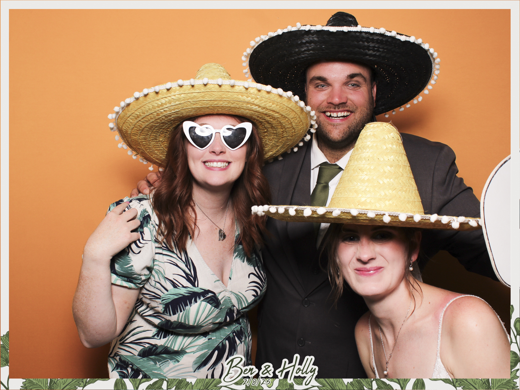 Ben & Holly Wedding - Classic Open Booth | View more photos from the event at gallery.freshbooths.com/u/FreshBooths/Ben-Holly-Wedding-Classic-Open-Booth